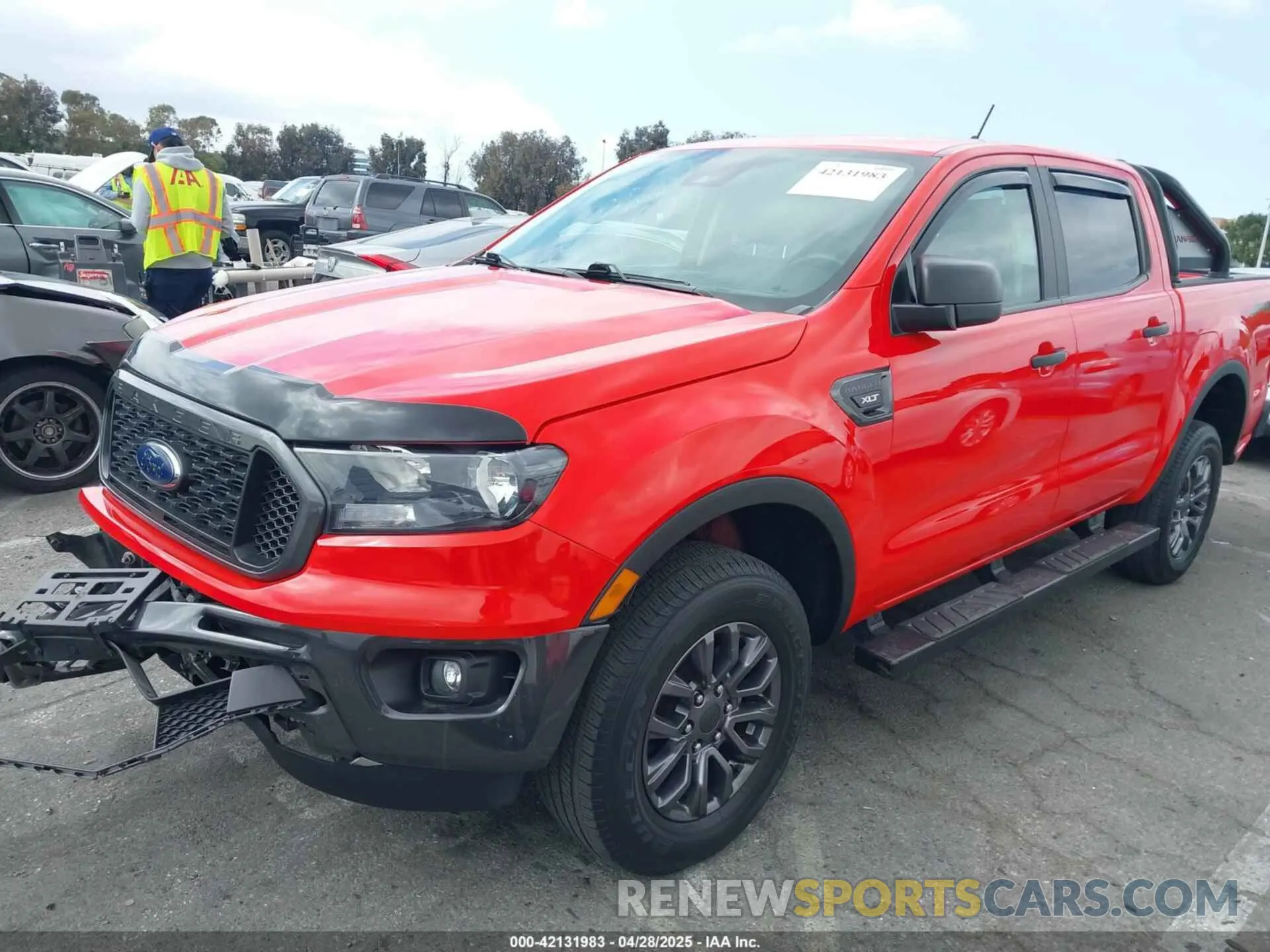 2 Photograph of a damaged car 1FTER4EH3MLD82322 FORD RANGER 2021