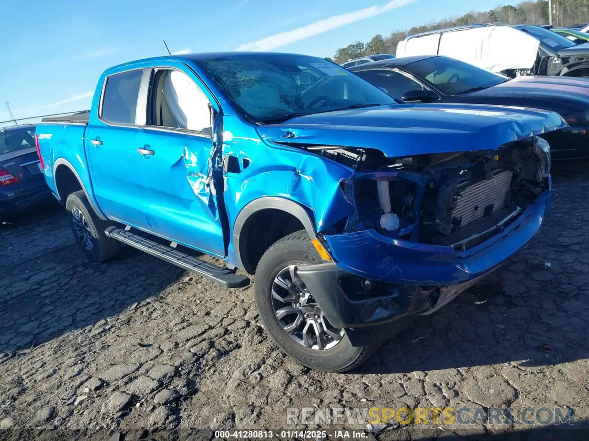 1 Photograph of a damaged car 1FTER4EH5MLD85626 FORD RANGER 2021