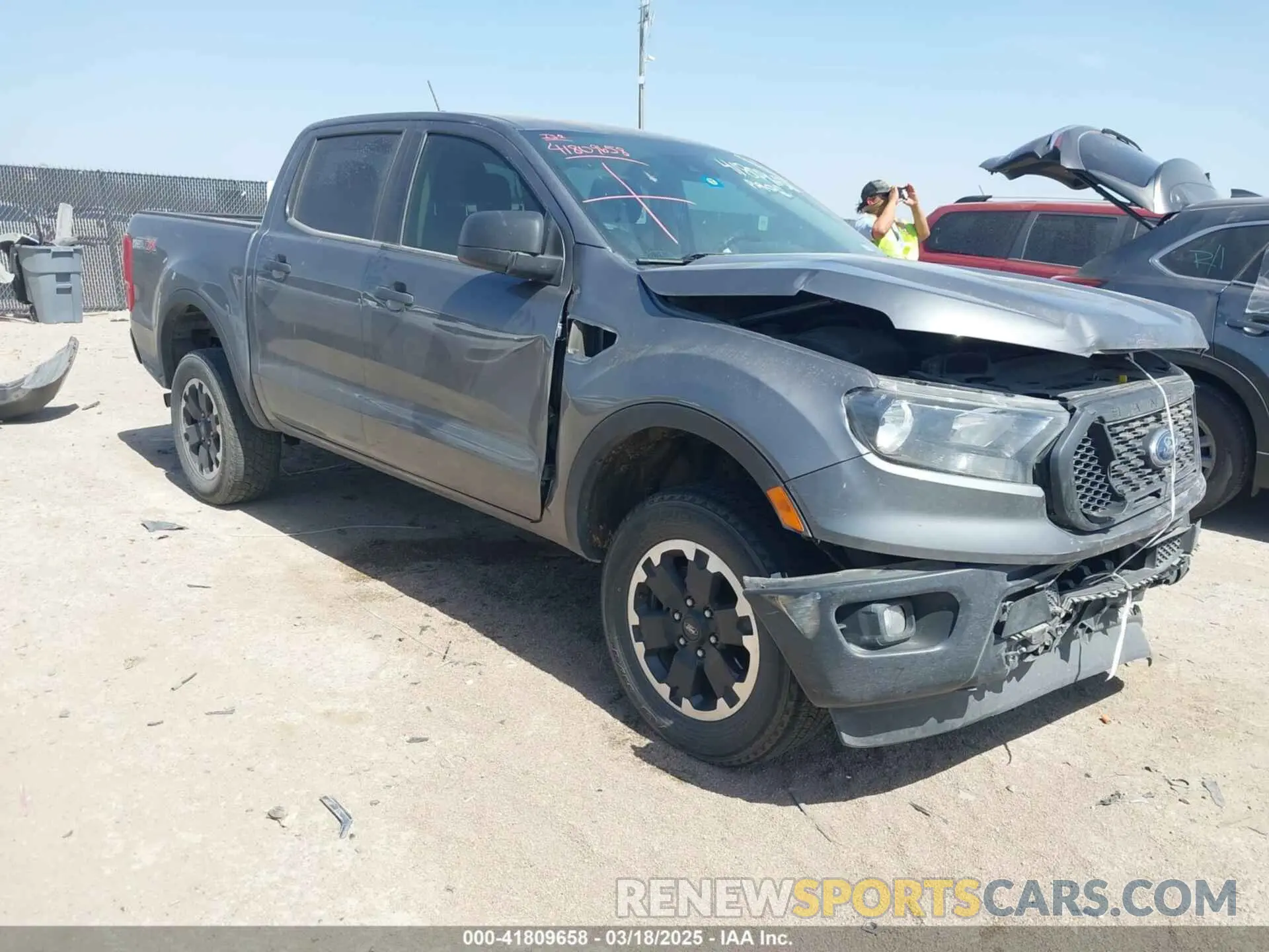 1 Фотография поврежденного автомобиля 1FTER4EH7MLD86096 FORD RANGER 2021