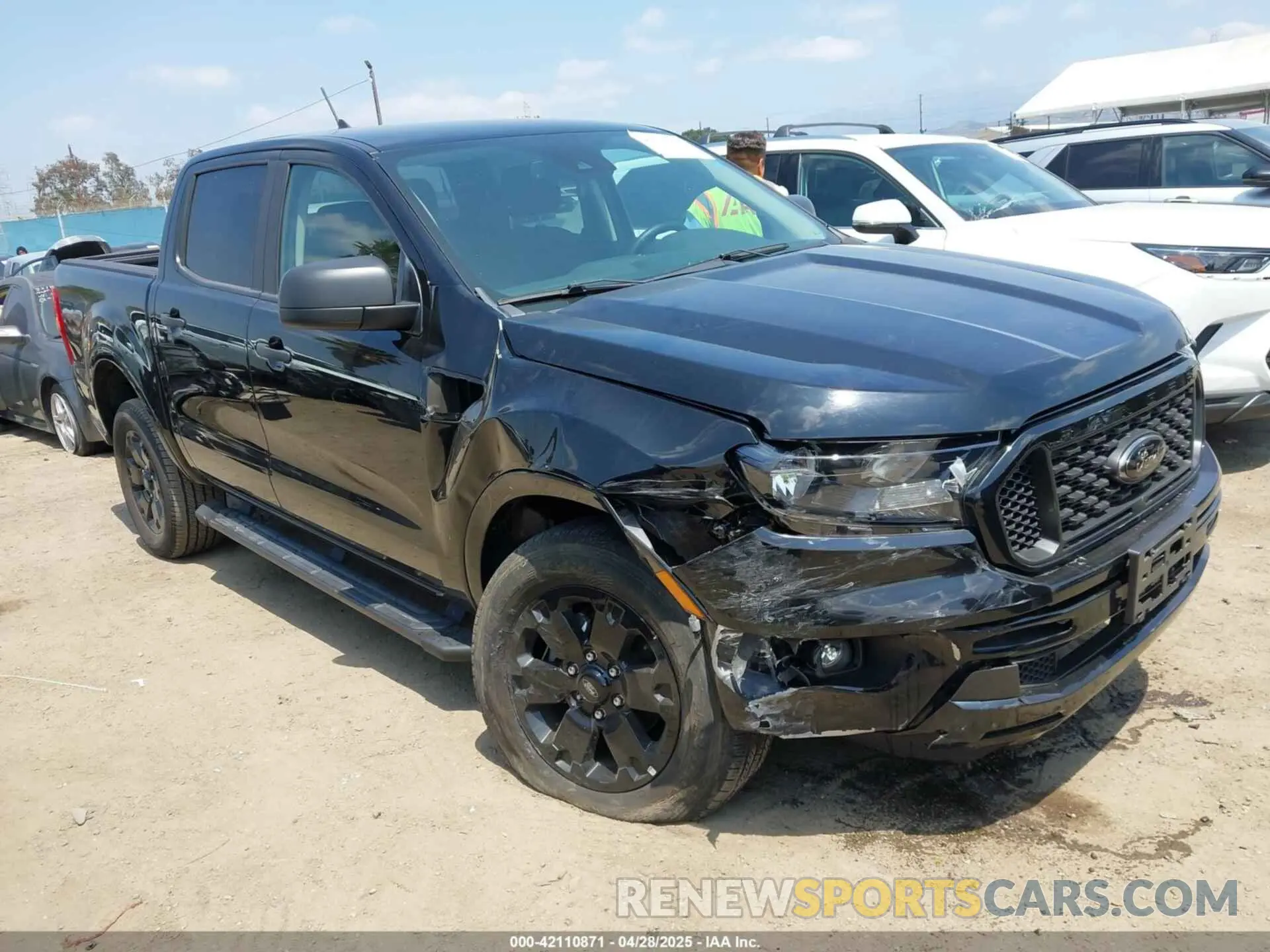 1 Photograph of a damaged car 1FTER4EH9MLE04601 FORD RANGER 2021