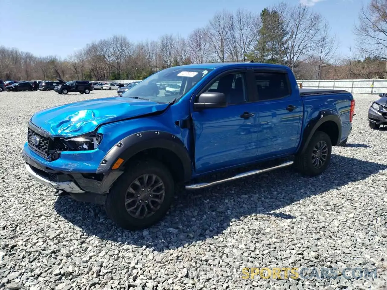 1 Photograph of a damaged car 1FTER4FH0MLD70742 FORD RANGER 2021