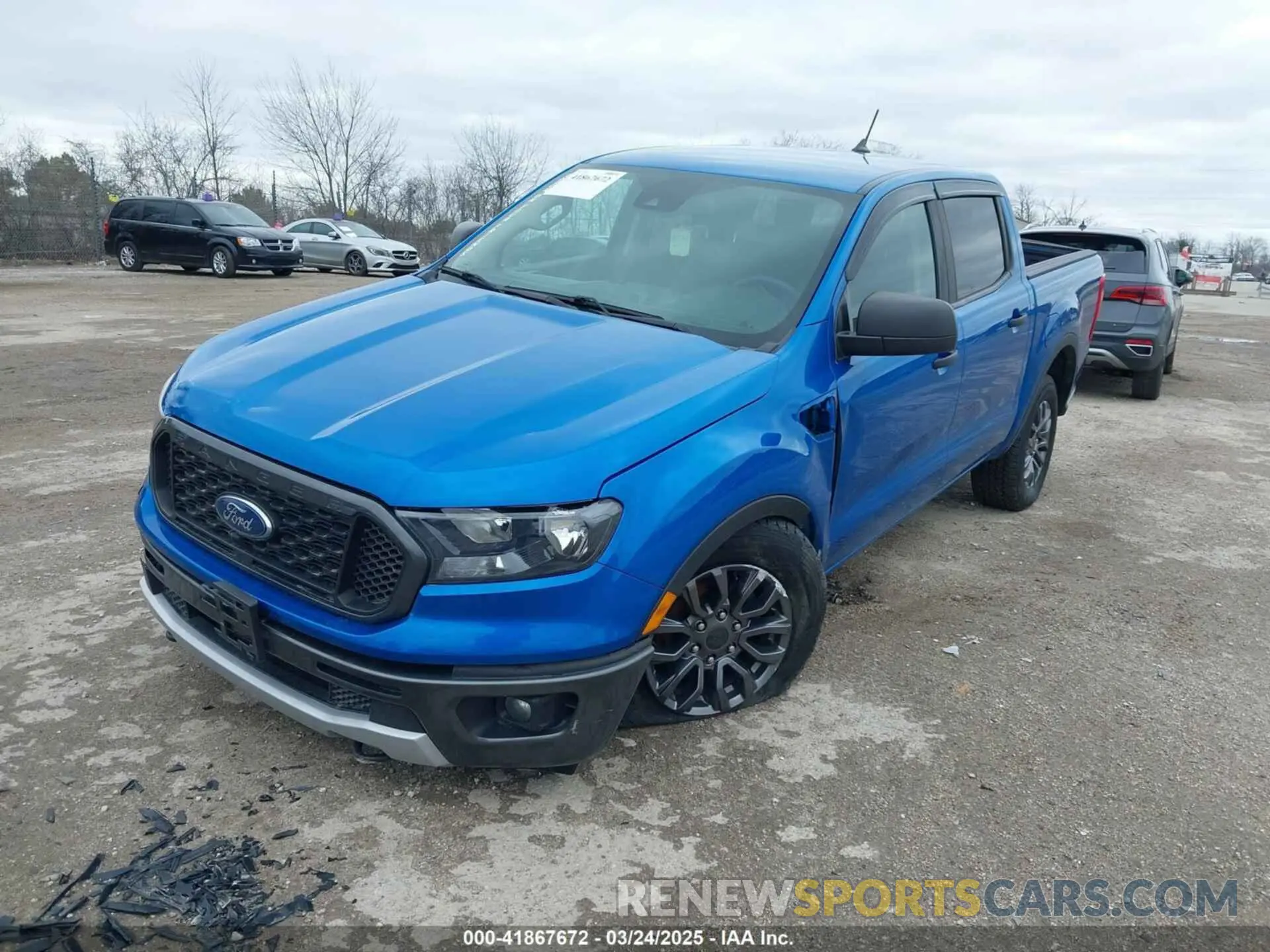 2 Photograph of a damaged car 1FTER4FH3MLD29554 FORD RANGER 2021
