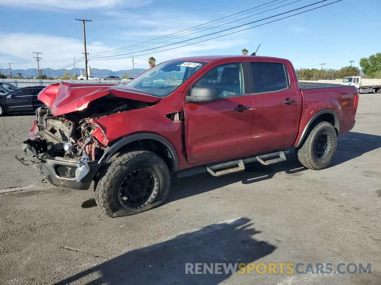 1 Photograph of a damaged car 1FTER4FH4MLD72851 FORD RANGER 2021