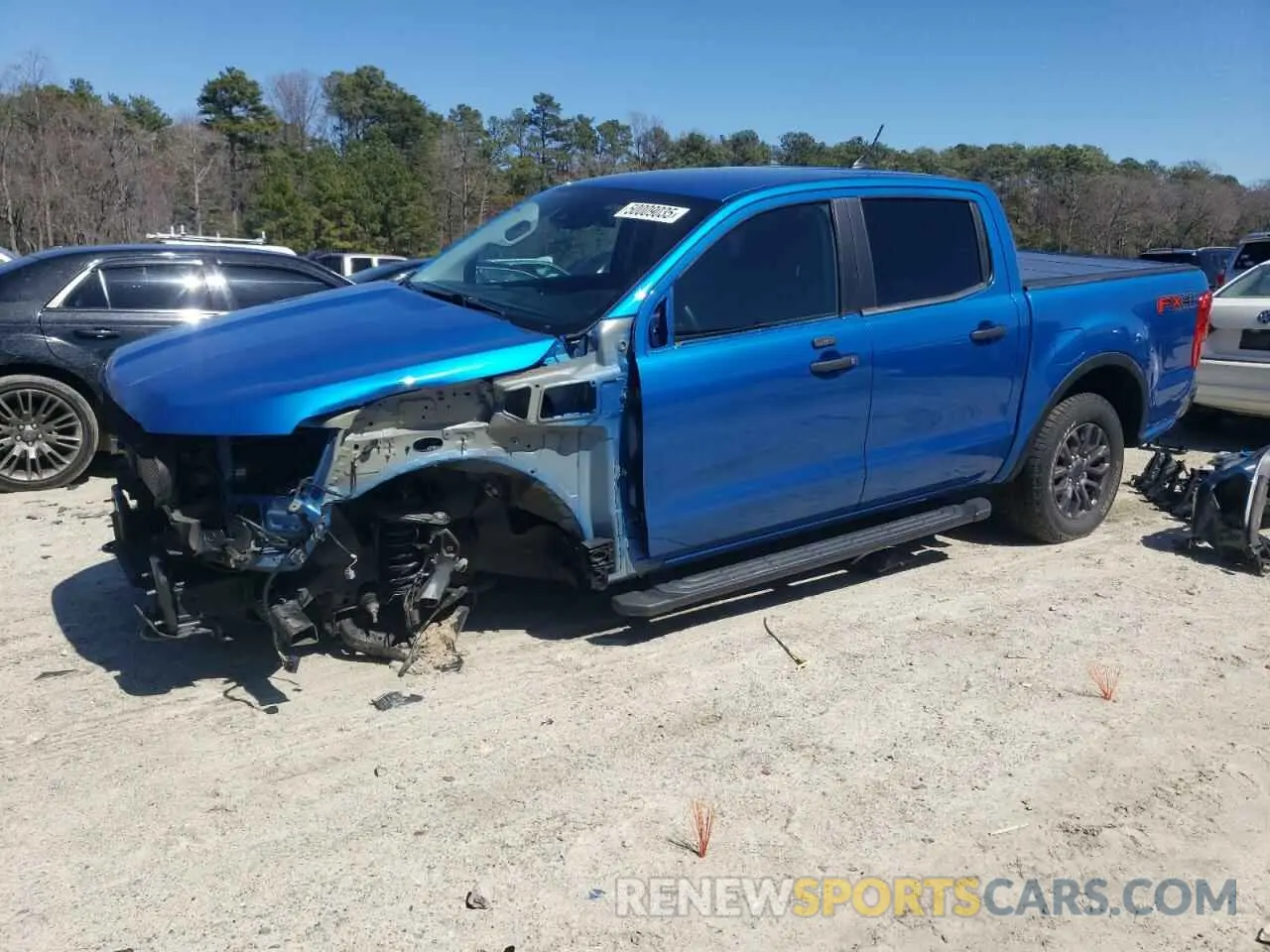 1 Photograph of a damaged car 1FTER4FH7MLD89272 FORD RANGER 2021