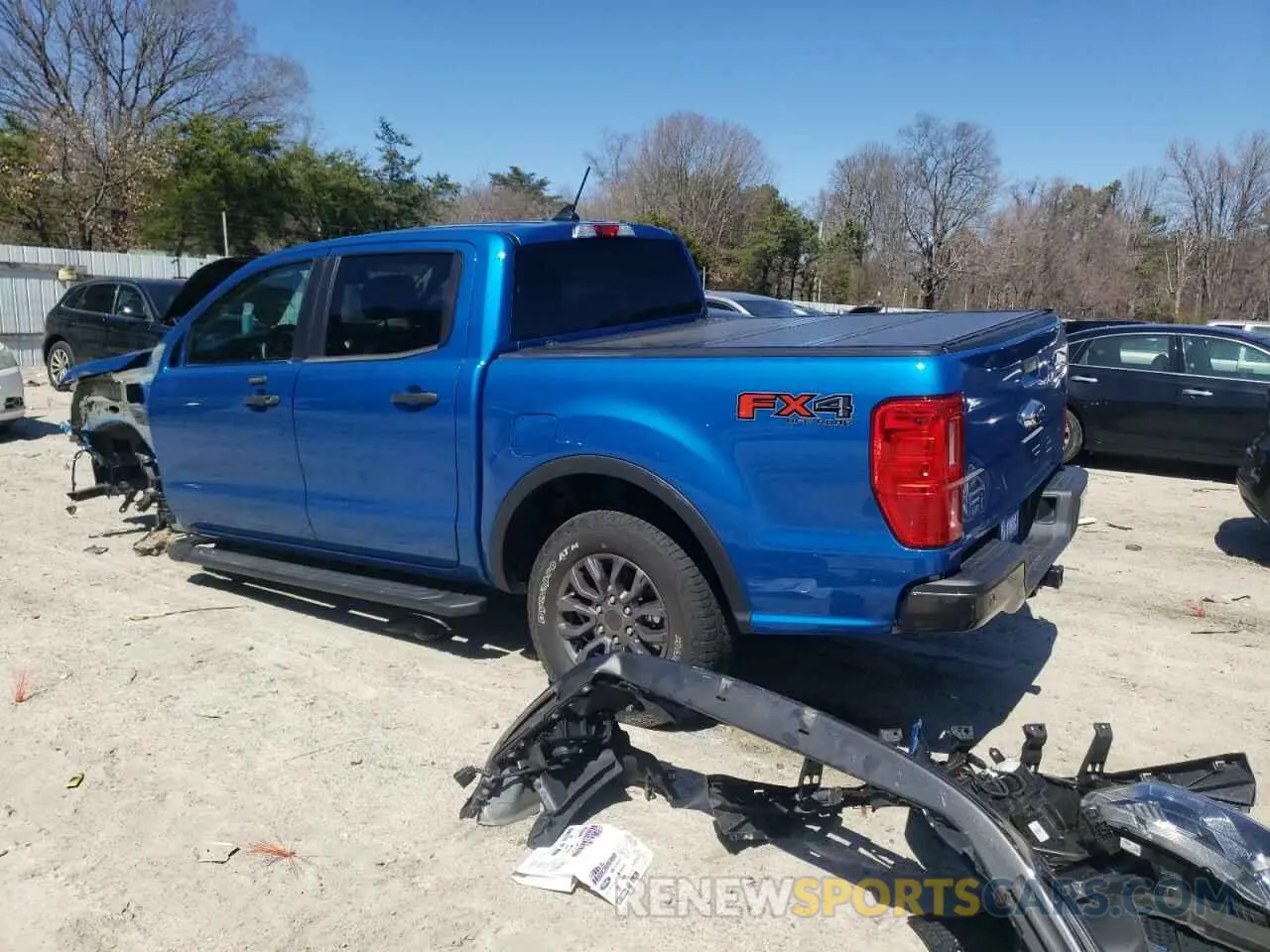 2 Photograph of a damaged car 1FTER4FH7MLD89272 FORD RANGER 2021