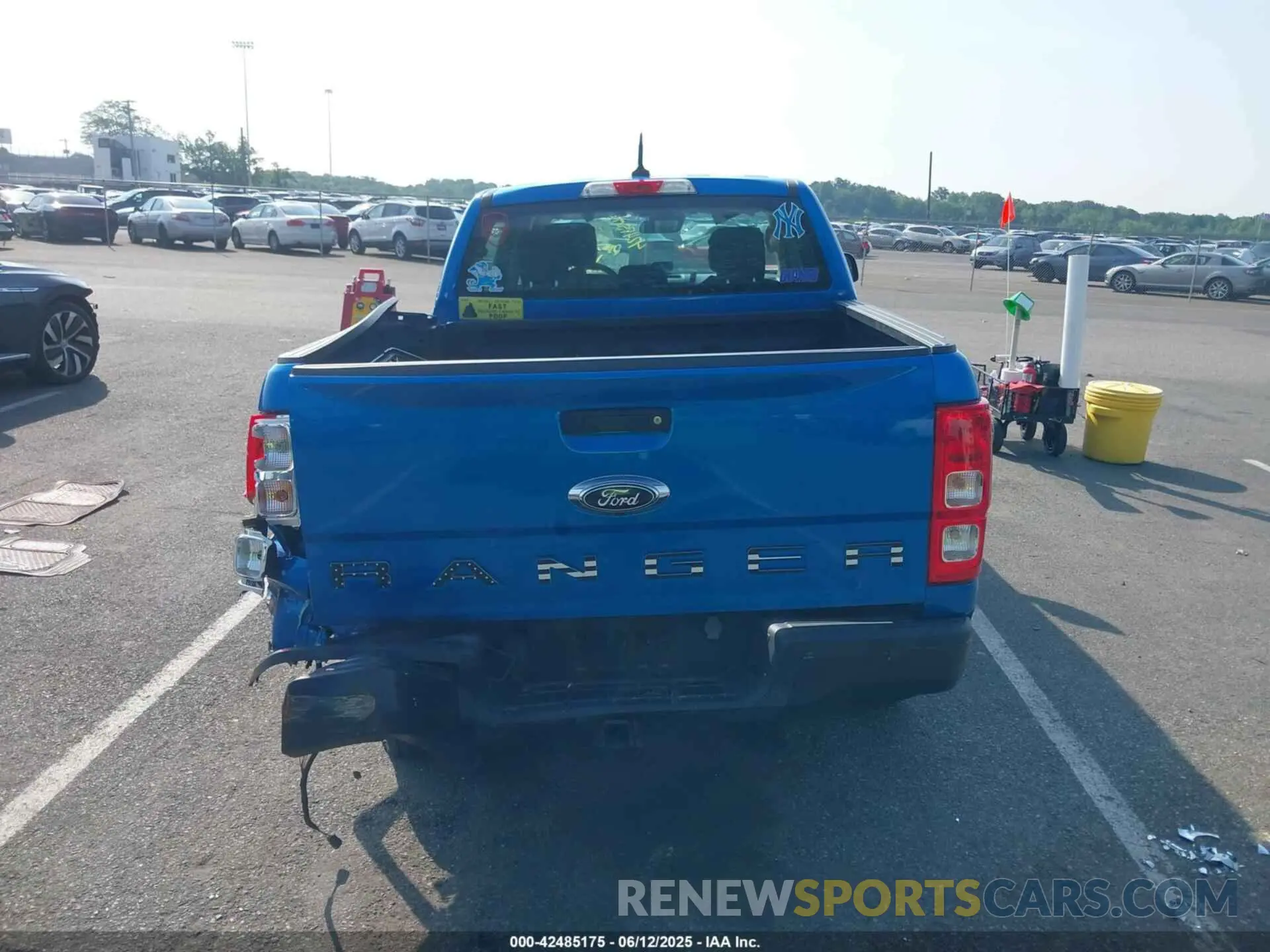 16 Photograph of a damaged car 1FTER4FH8MLD07100 FORD RANGER 2021