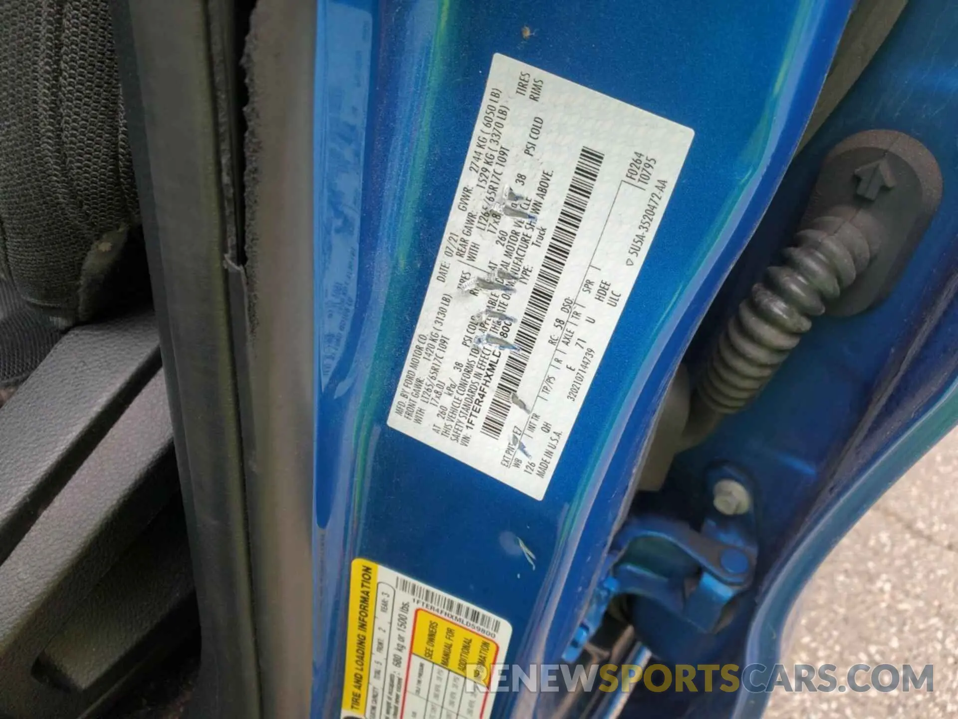 18 Фотография поврежденного автомобиля 1FTER4FHXMLD59800 FORD RANGER 2021