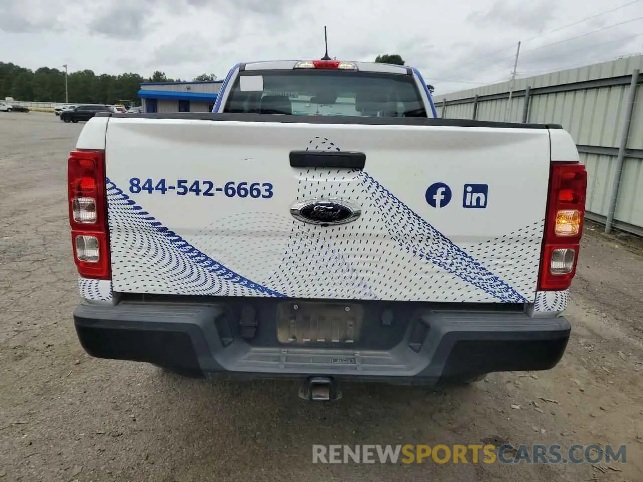 6 Фотография поврежденного автомобиля 1FTER1FH4NLD45410 FORD RANGER 2022