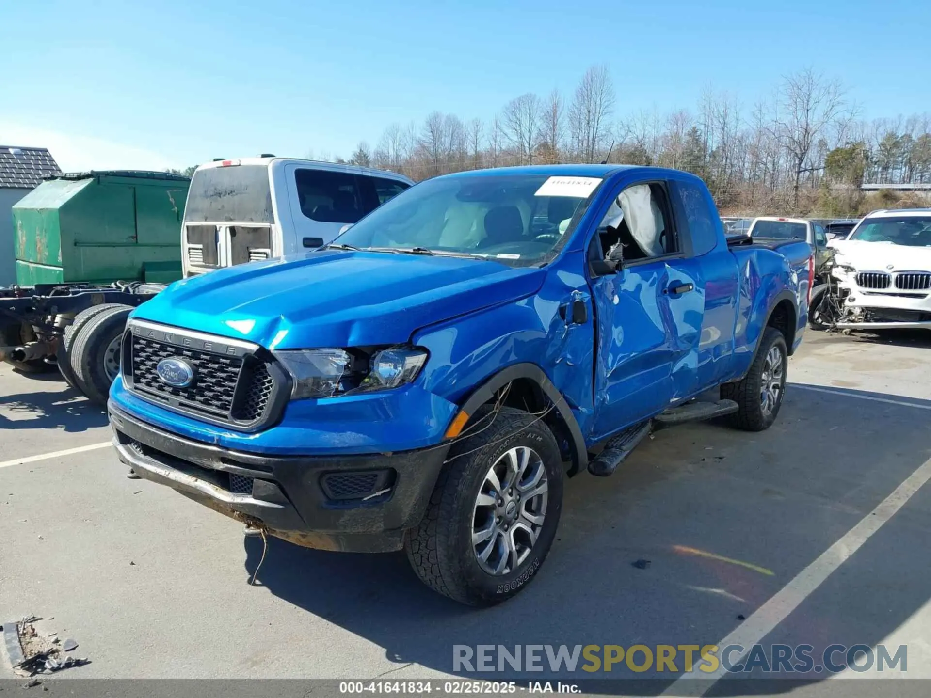 2 Фотография поврежденного автомобиля 1FTER1FH5NLD20564 FORD RANGER 2022