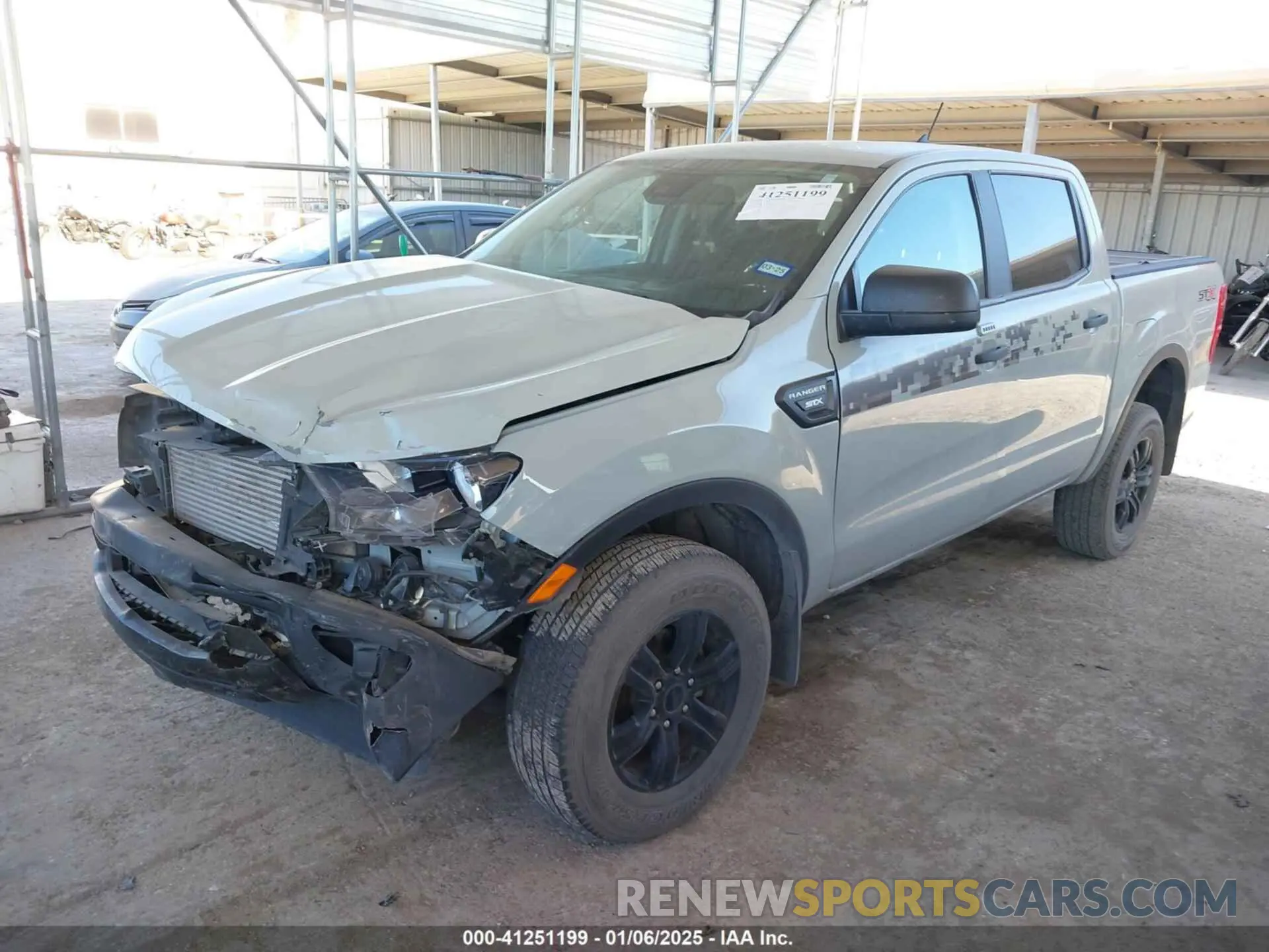 2 Photograph of a damaged car 1FTER4EH9NLD13975 FORD RANGER 2022