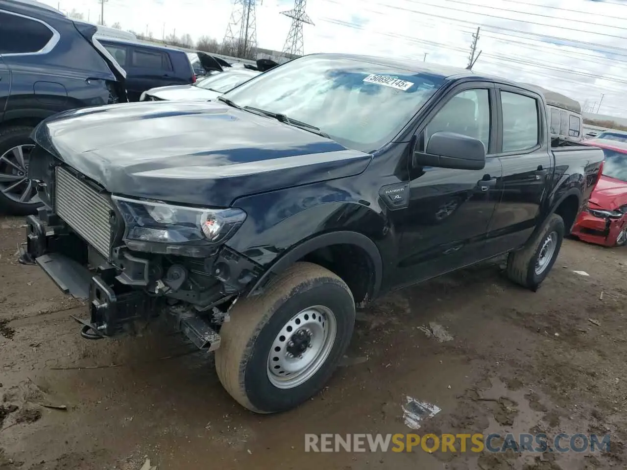 1 Фотография поврежденного автомобиля 1FTER4FH3NLD09659 FORD RANGER 2022