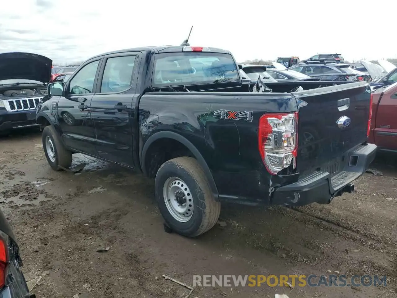 2 Фотография поврежденного автомобиля 1FTER4FH3NLD09659 FORD RANGER 2022