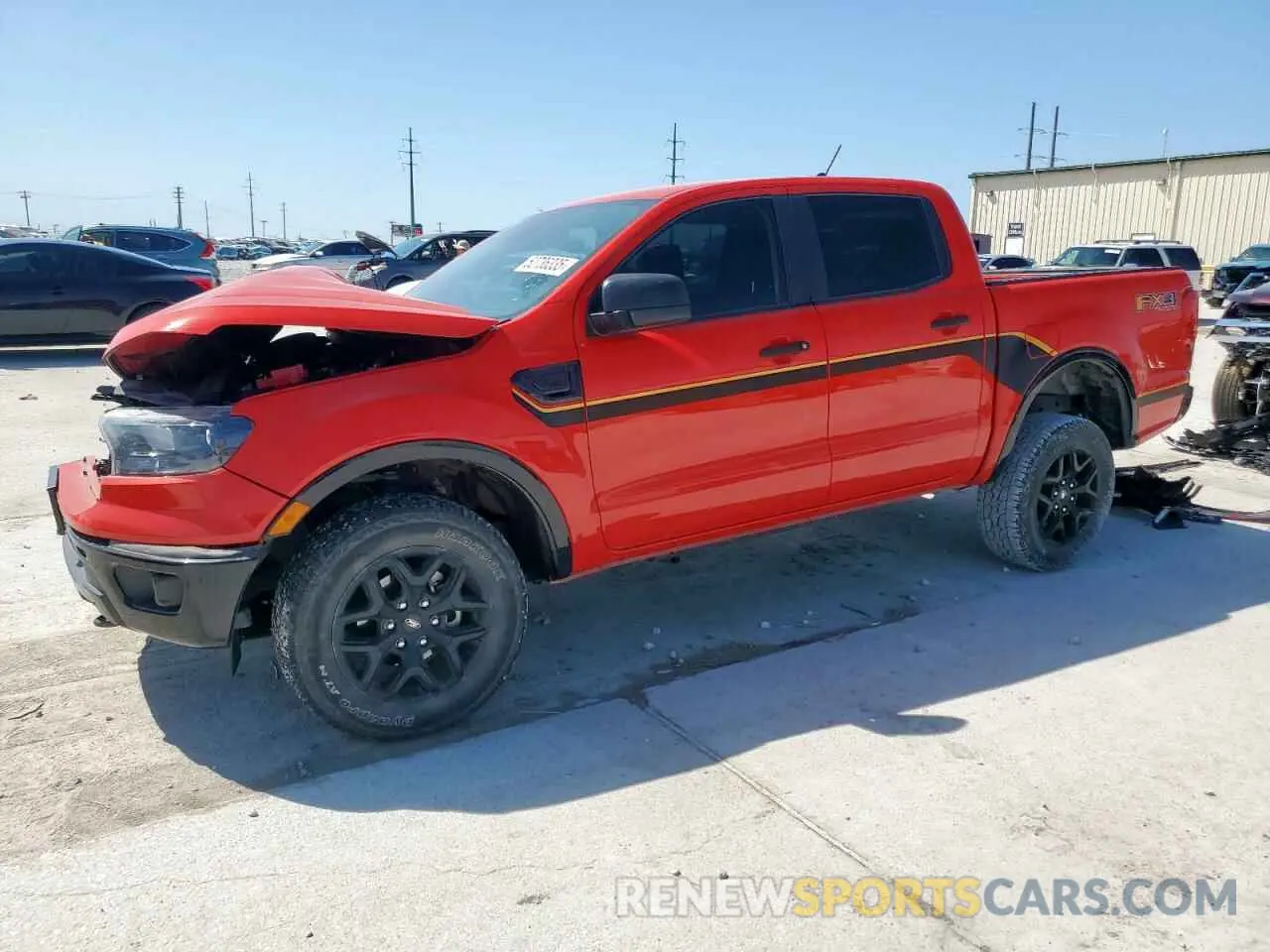 1 Фотография поврежденного автомобиля 1FTER4FH4NLD40936 FORD RANGER 2022