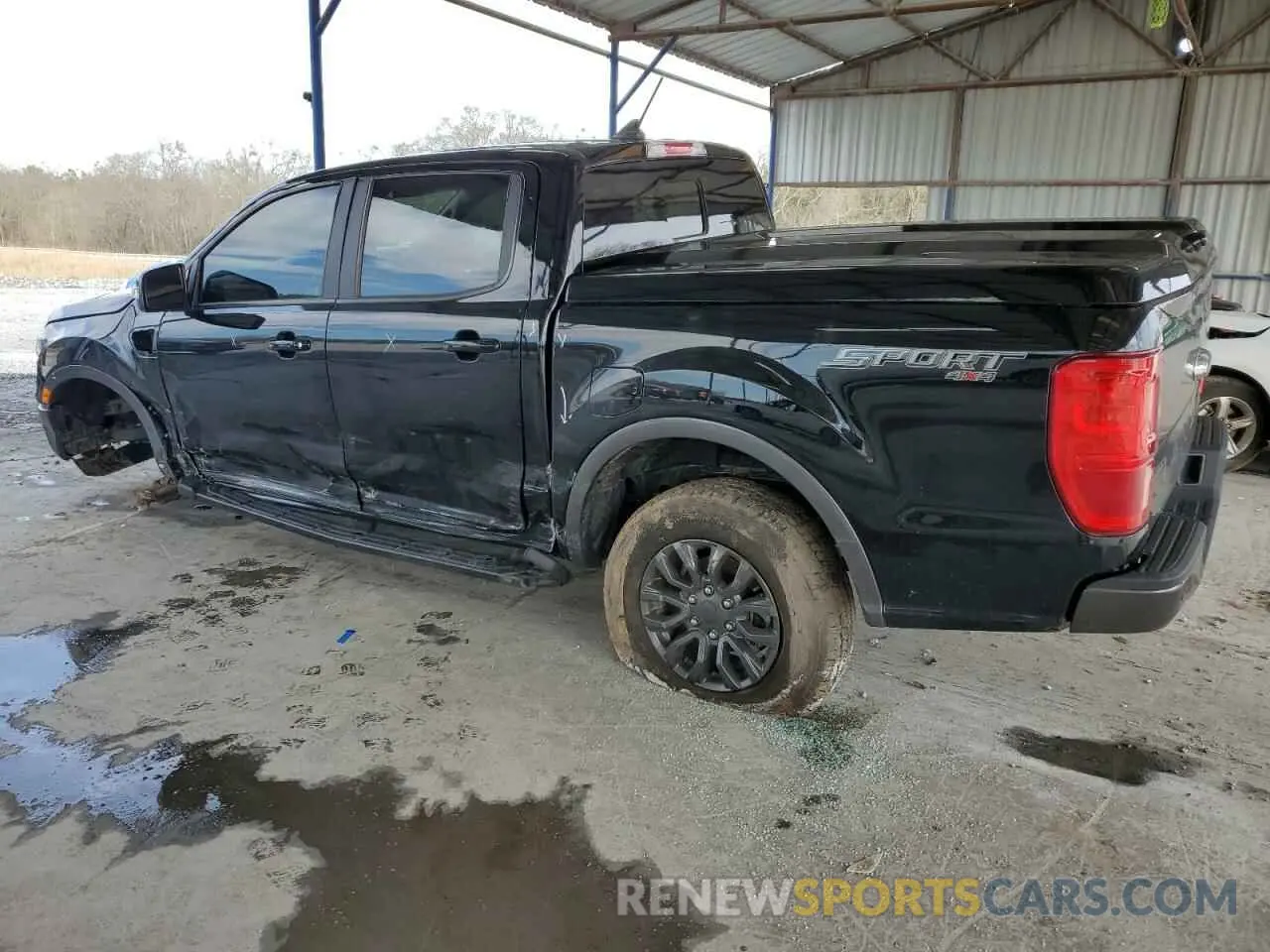2 Photograph of a damaged car 1FTER4FH9NLD52726 FORD RANGER 2022
