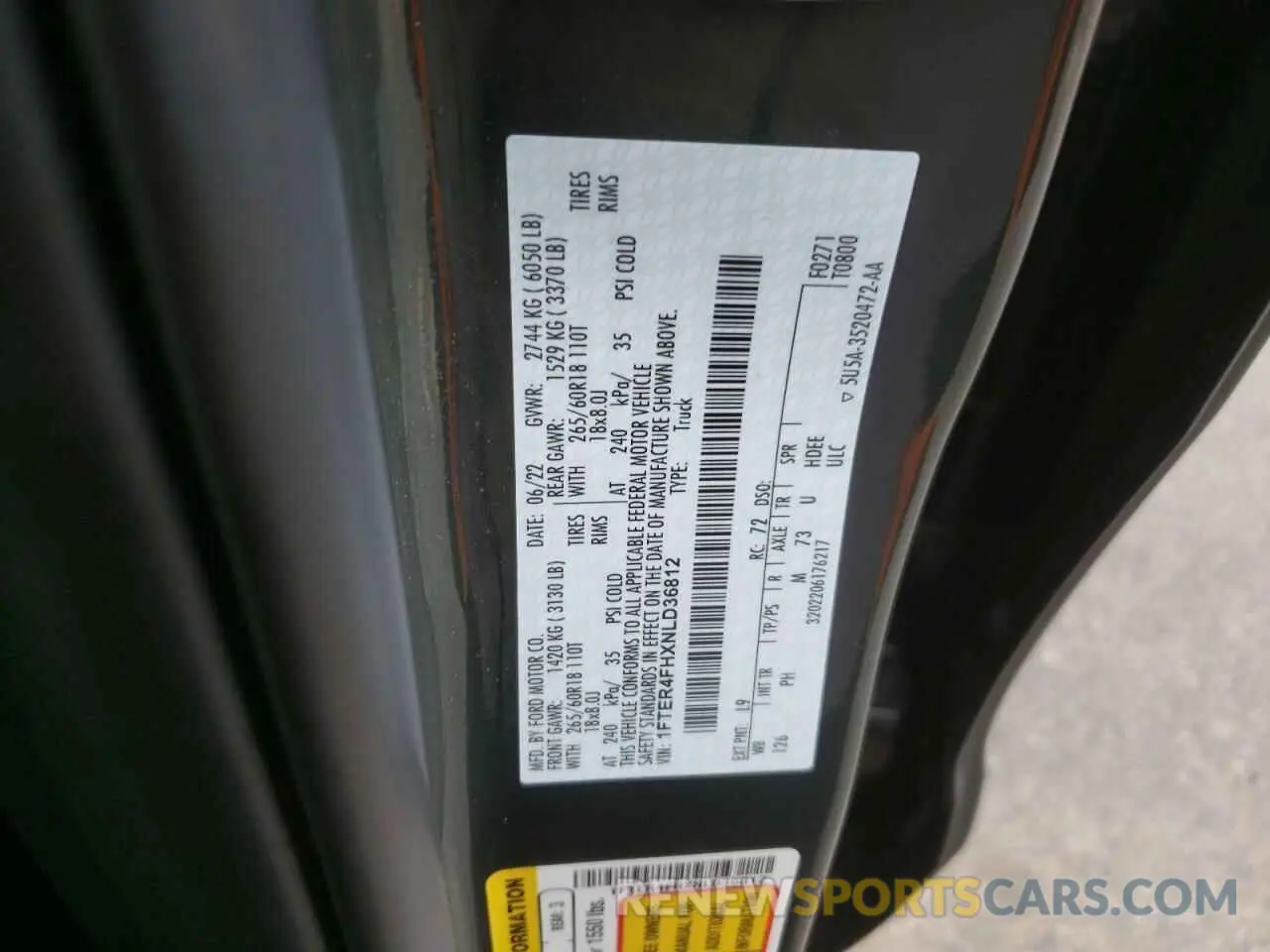 15 Фотография поврежденного автомобиля 1FTER4FHXNLD36812 FORD RANGER 2022
