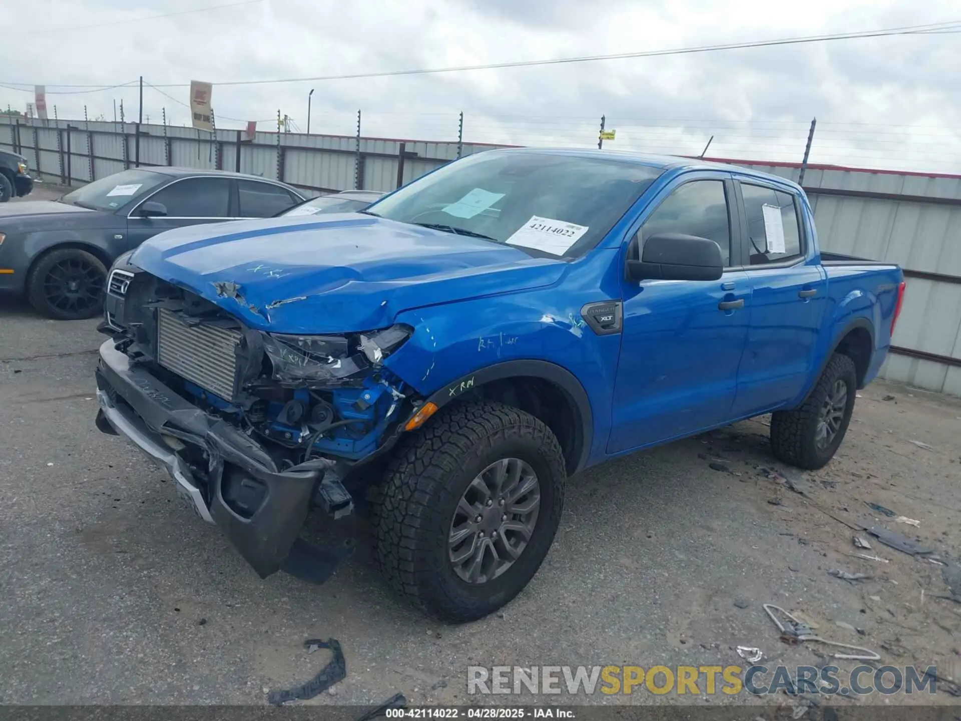 2 Фотография поврежденного автомобиля 1FTER4FHXNLD40634 FORD RANGER 2022