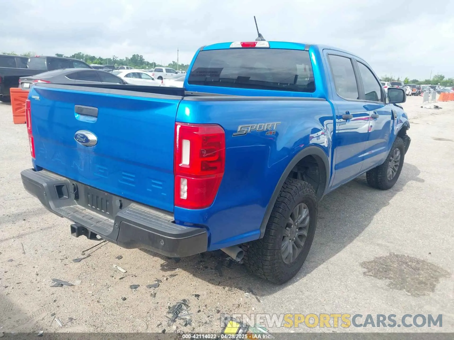 4 Фотография поврежденного автомобиля 1FTER4FHXNLD40634 FORD RANGER 2022