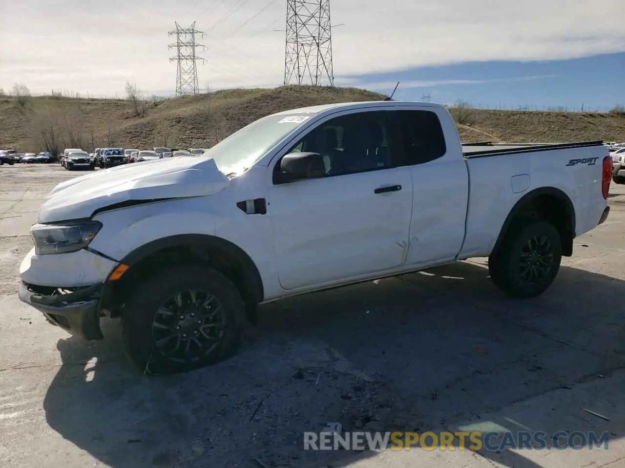 1 Photograph of a damaged car 1FTER1FH5PLE16004 FORD RANGER 2023