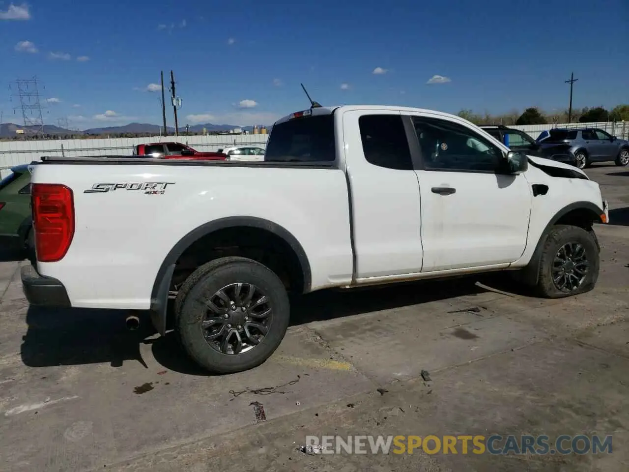 3 Photograph of a damaged car 1FTER1FH5PLE16004 FORD RANGER 2023