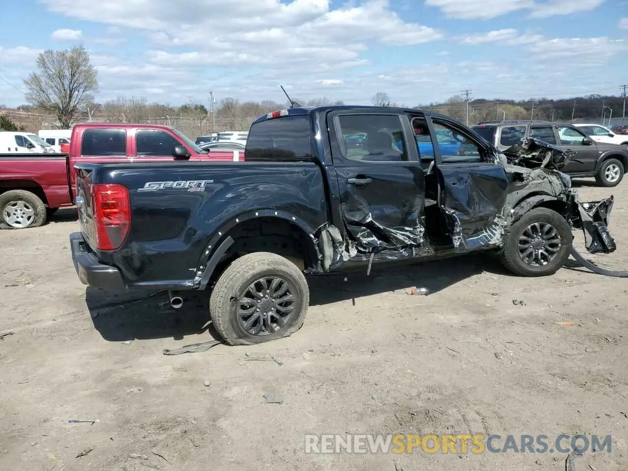 3 Photograph of a damaged car 1FTER4FH5PLE12746 FORD RANGER 2023