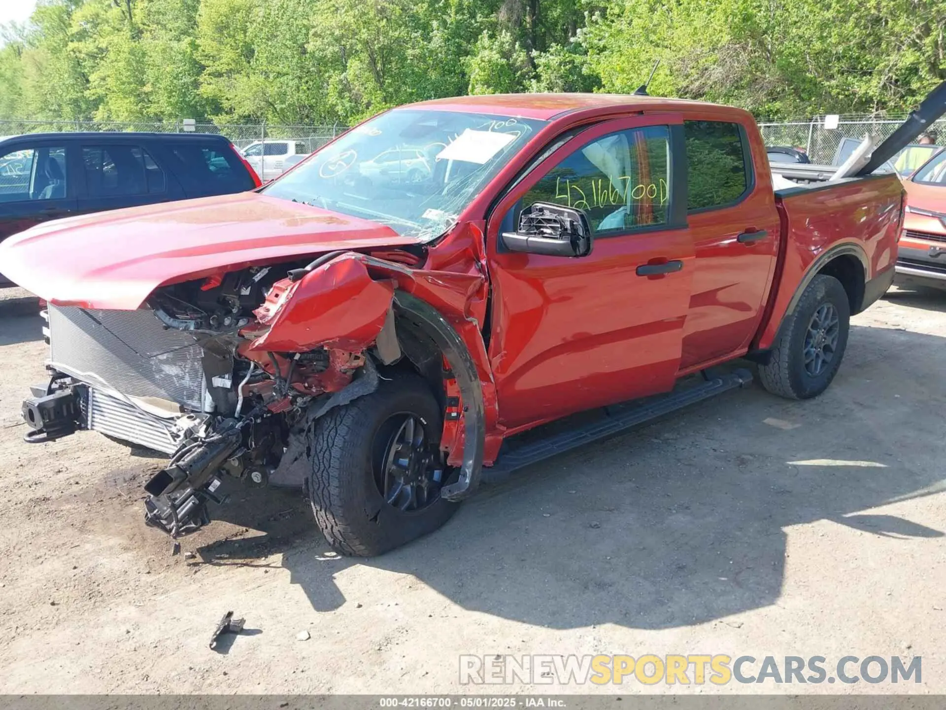 2 Фотография поврежденного автомобиля 1FTER4HH3RLE33305 FORD RANGER 2024