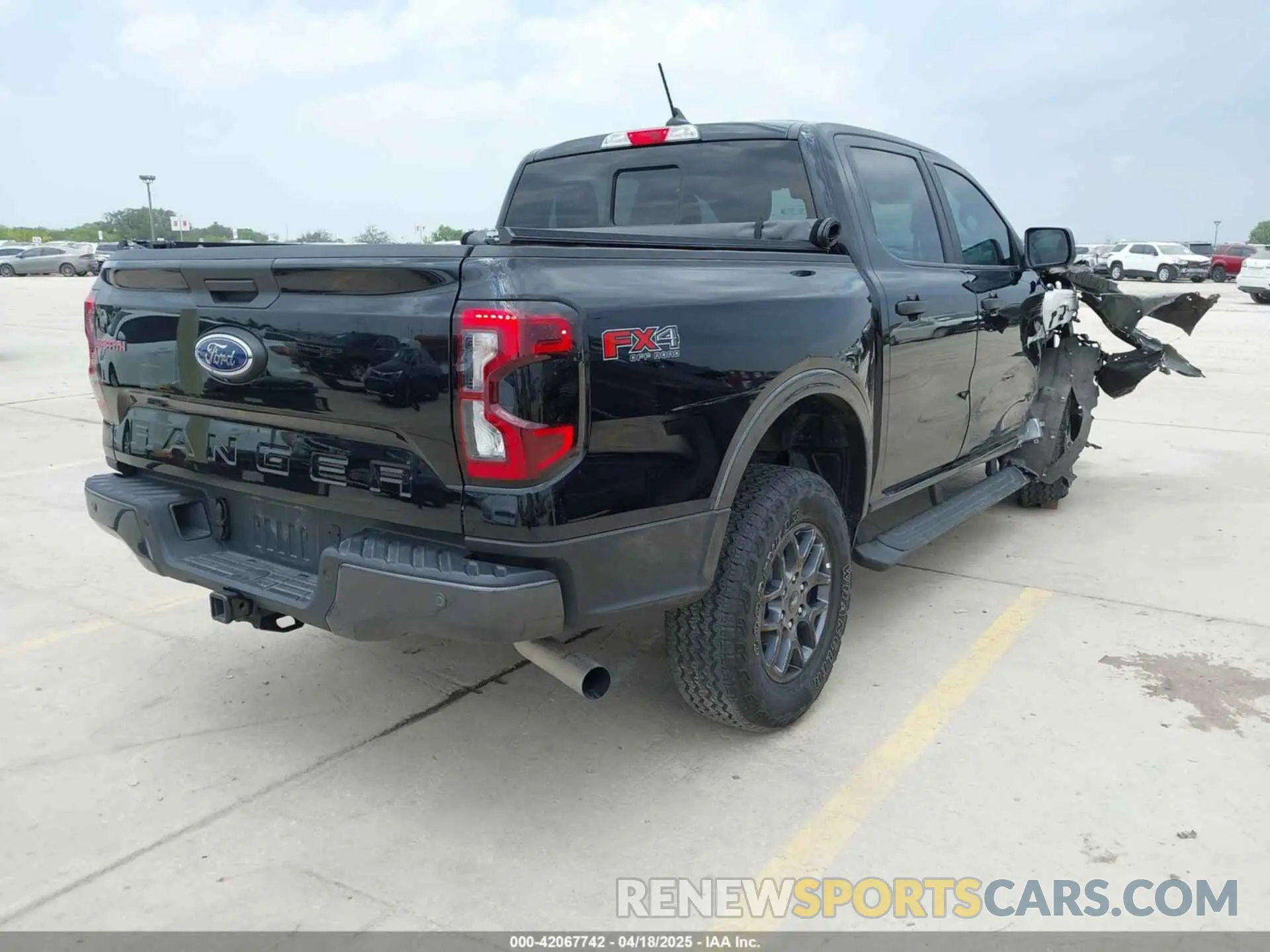 4 Фотография поврежденного автомобиля 1FTER4HHXRLE09115 FORD RANGER 2024