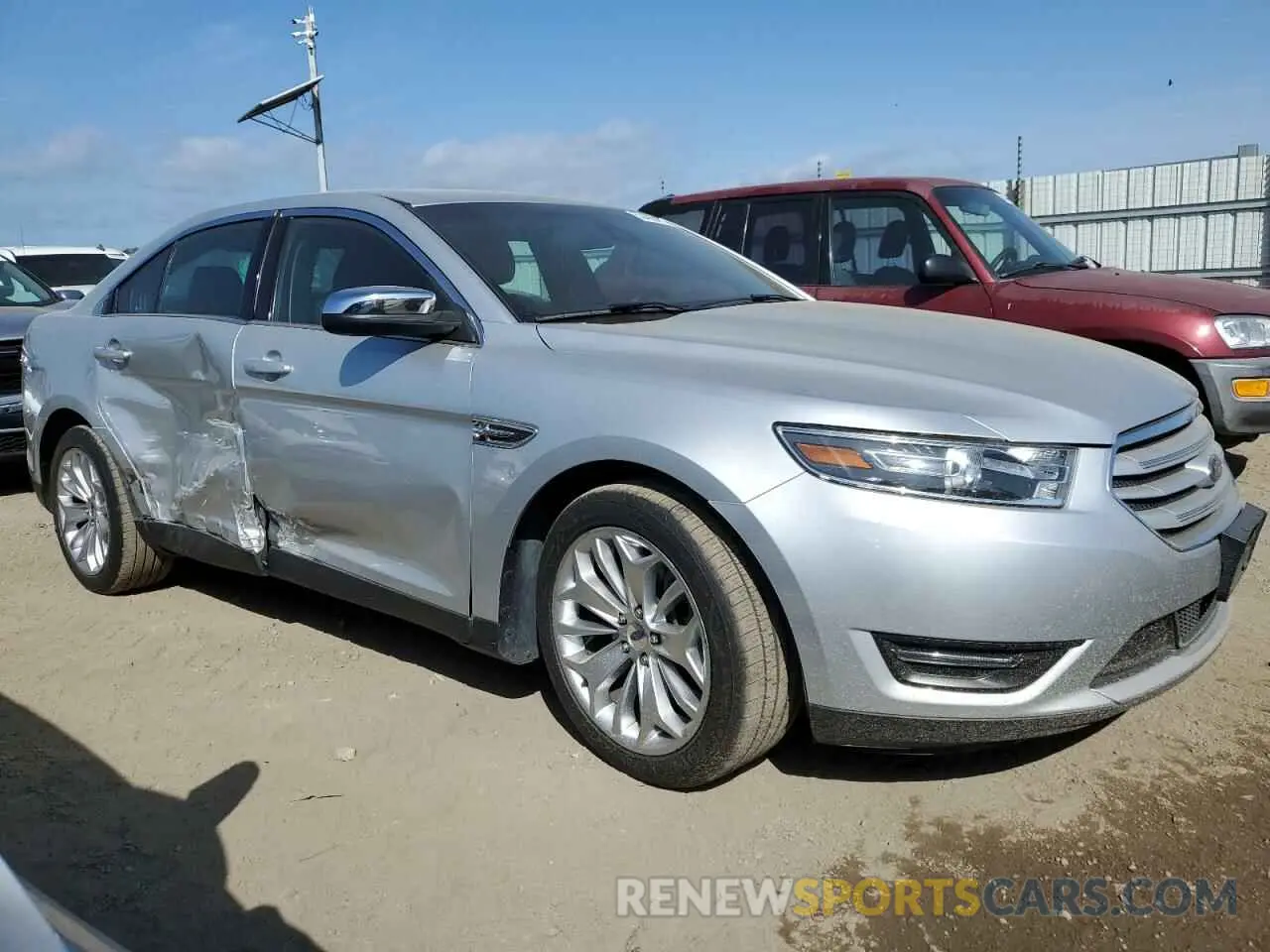 4 Photograph of a damaged car 1FAHP2F86KG107531 FORD TAURUS 2019
