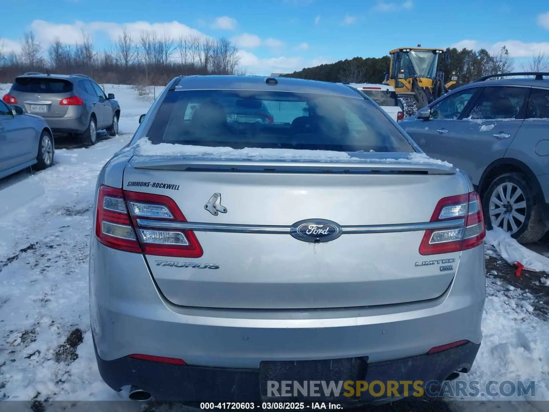 17 Photograph of a damaged car 1FAHP2J80KG116832 FORD TAURUS 2019