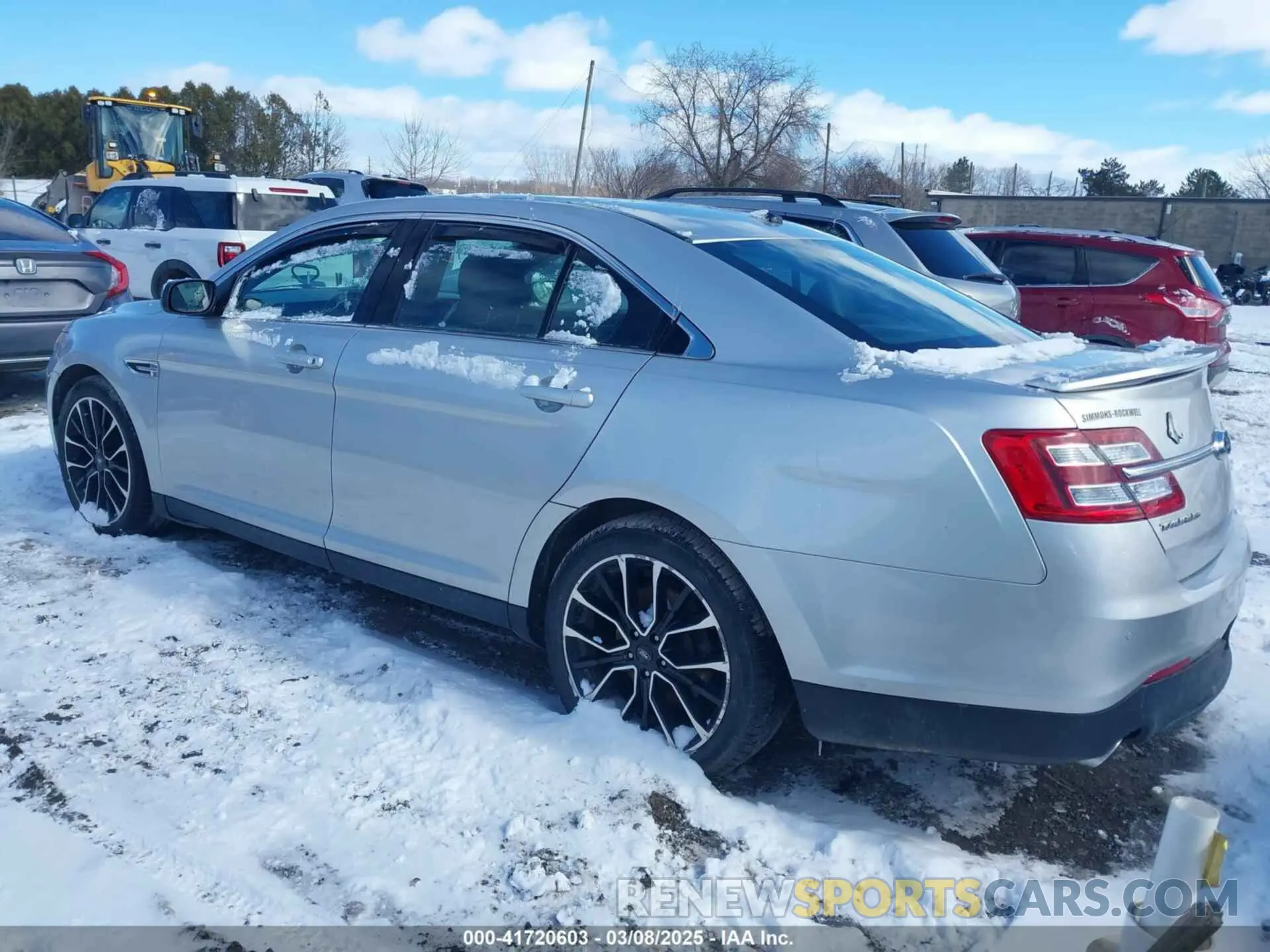 3 Photograph of a damaged car 1FAHP2J80KG116832 FORD TAURUS 2019