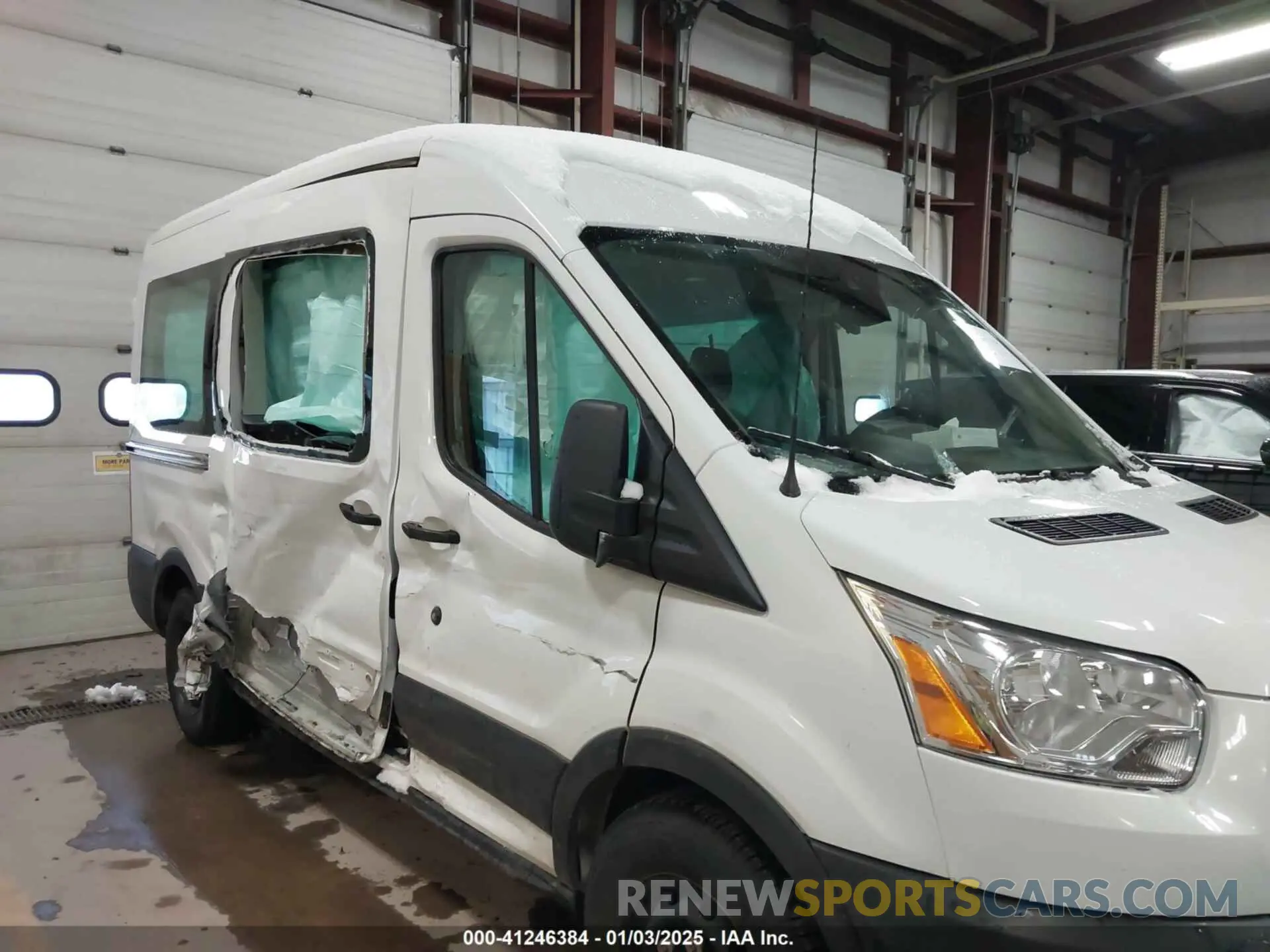 6 Фотография поврежденного автомобиля 1FMZK1CG0KKB58602 FORD TRANSIT-150 2019