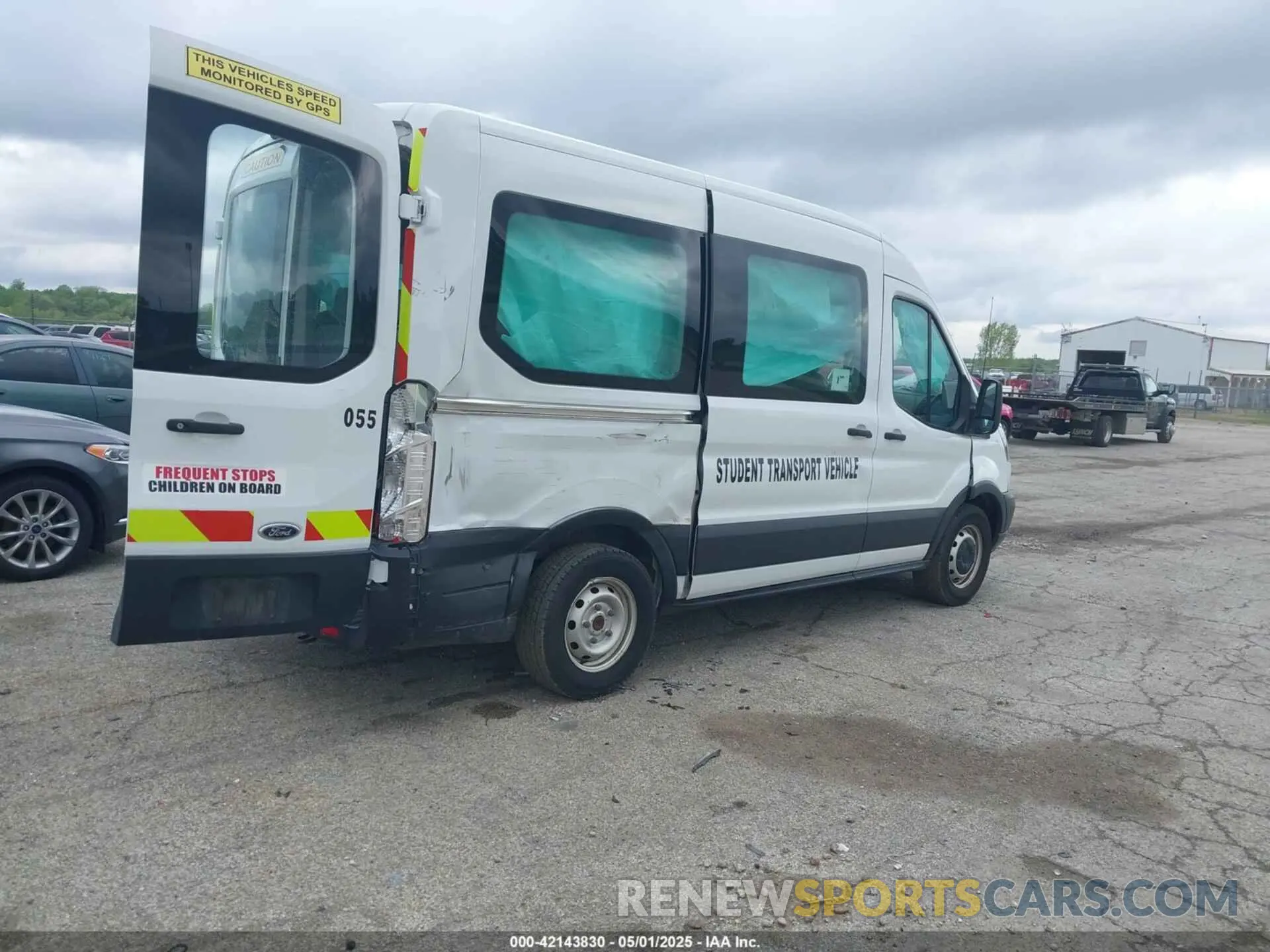 4 Фотография поврежденного автомобиля 1FMZK1CMXKKB72206 FORD TRANSIT-150 2019