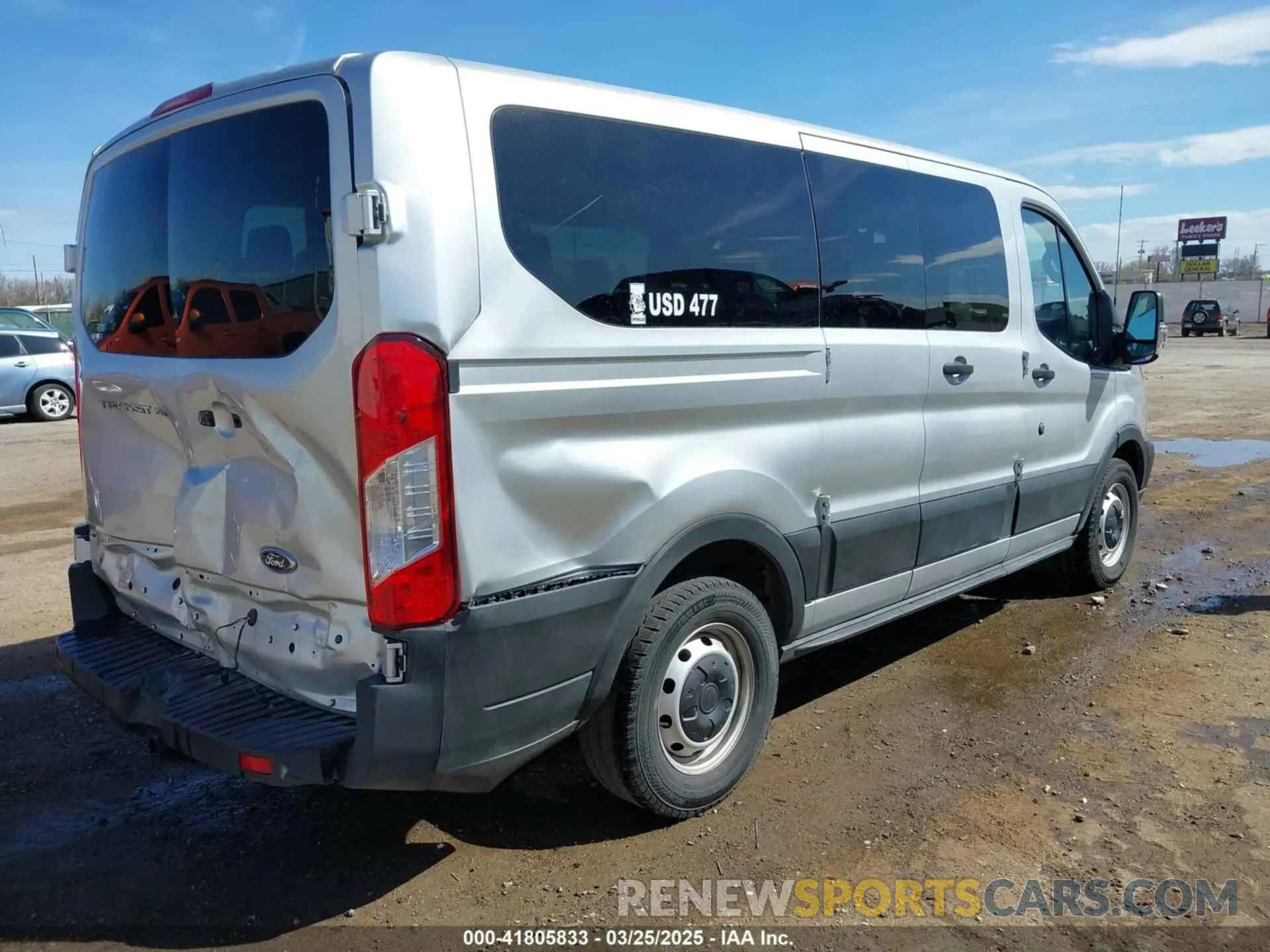 4 Фотография поврежденного автомобиля 1FMZK1ZM8KKA06967 FORD TRANSIT-150 2019