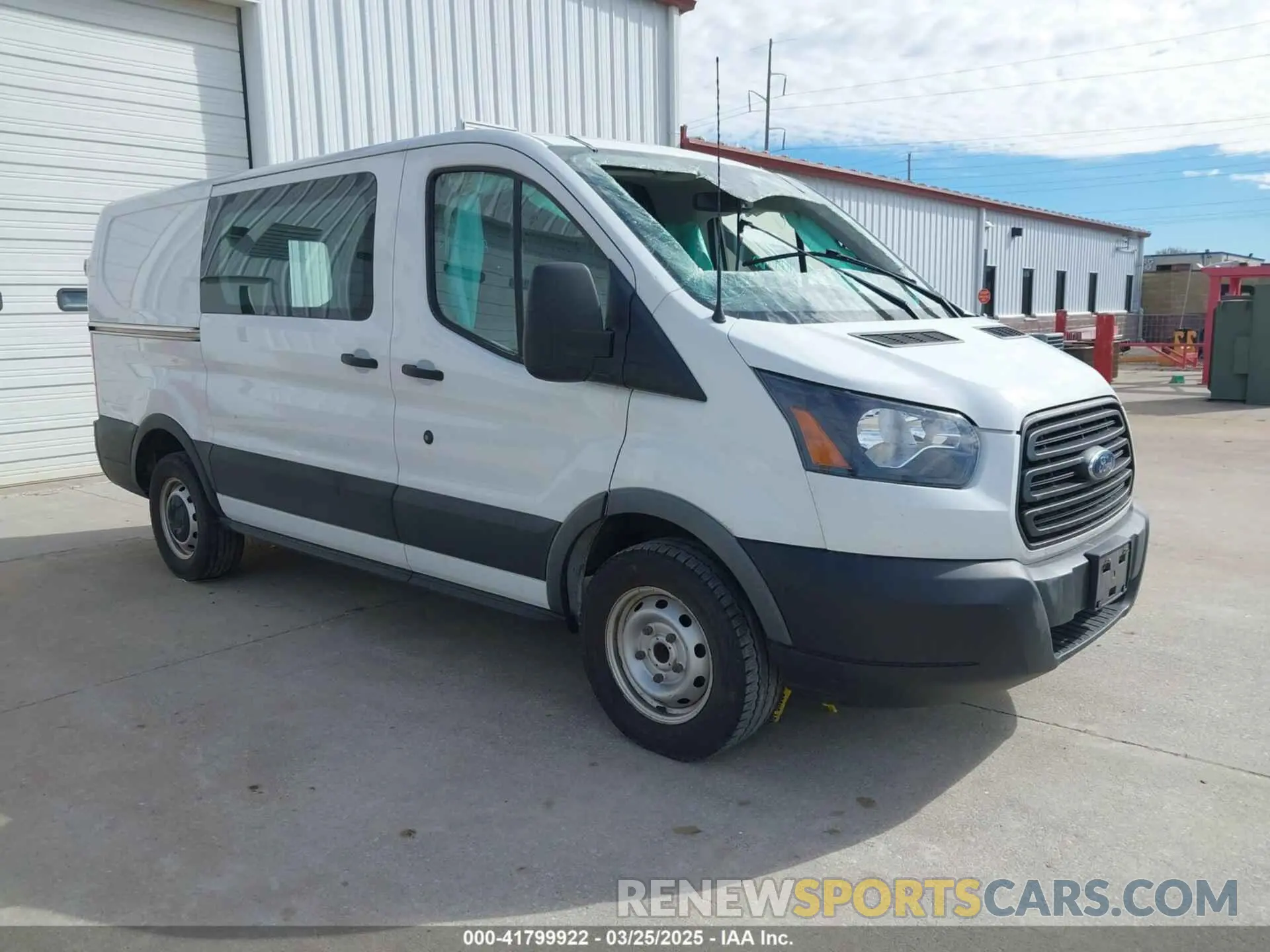 1 Photograph of a damaged car 1FTYE1YM5KKB72601 FORD TRANSIT-150 2019