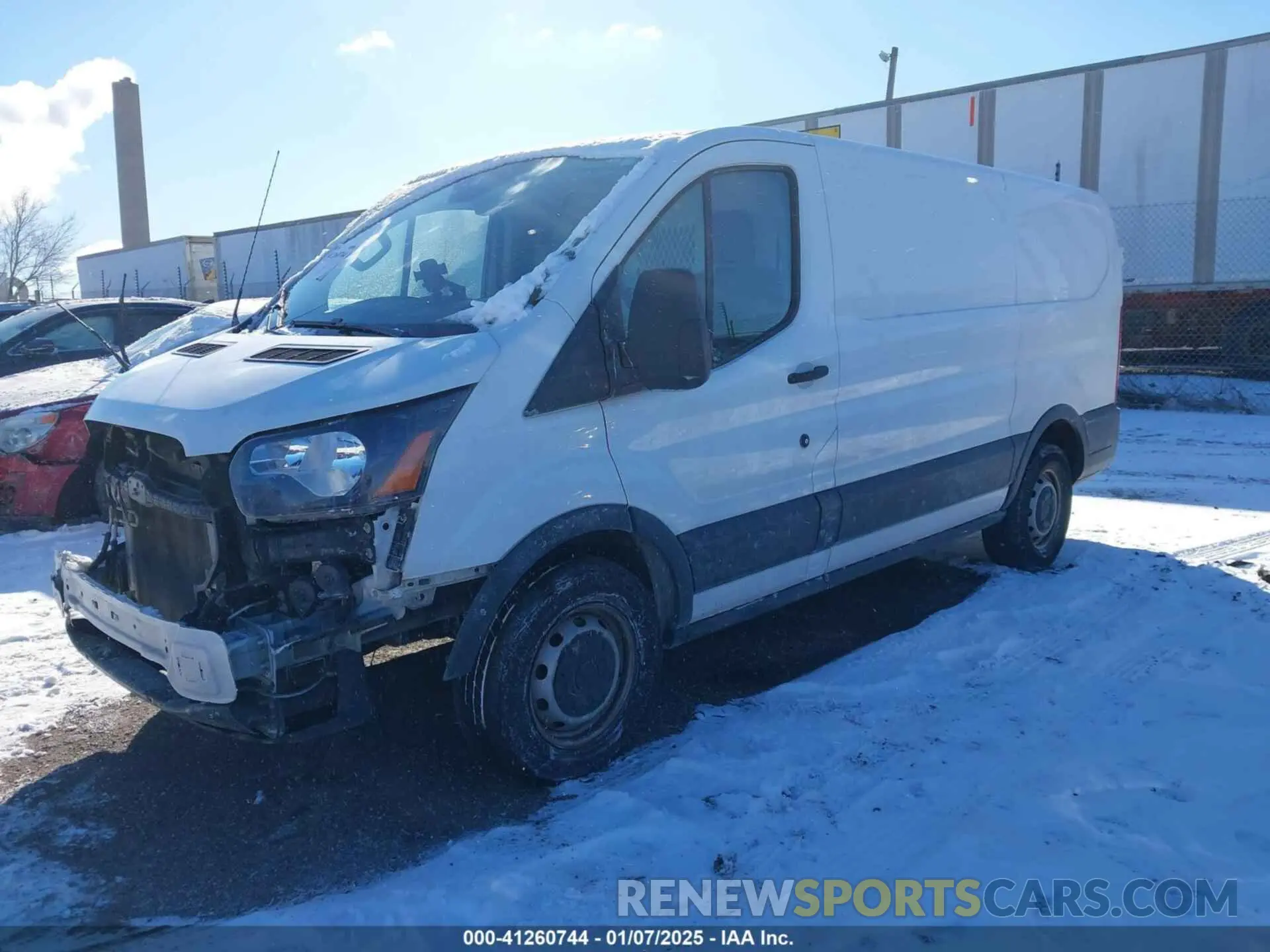 2 Фотография поврежденного автомобиля 1FTYE1YM7KKA23171 FORD TRANSIT-150 2019