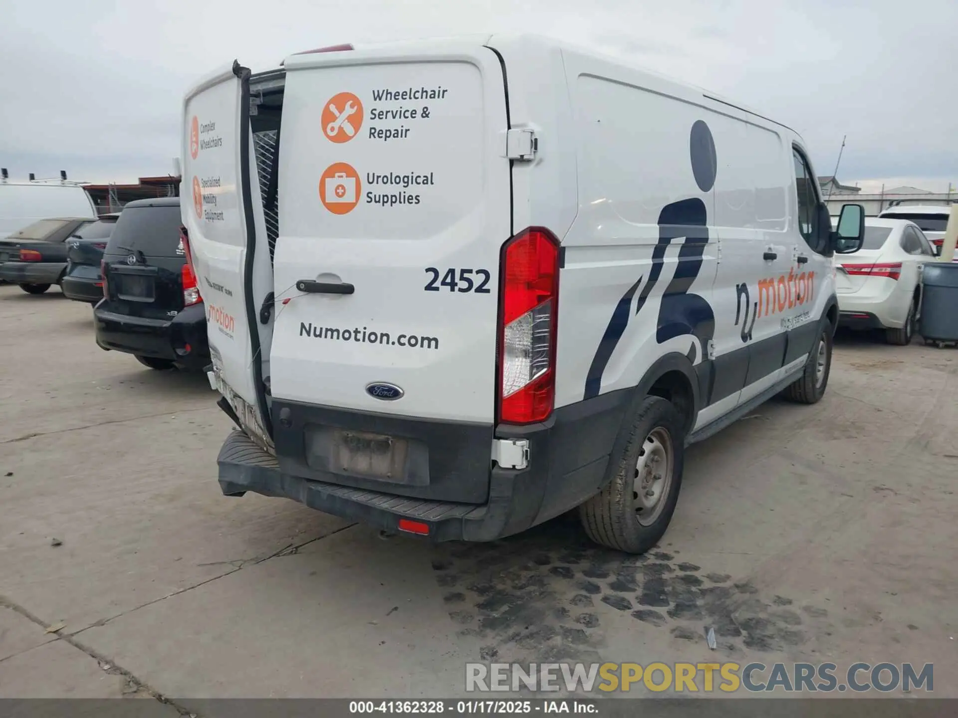 4 Фотография поврежденного автомобиля 1FTYE1ZM2KKB46391 FORD TRANSIT-150 2019