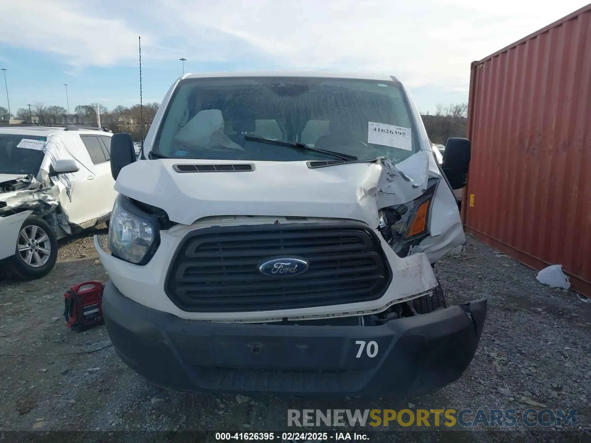 12 Фотография поврежденного автомобиля 1FTYE1ZM9KKB37770 FORD TRANSIT-150 2019