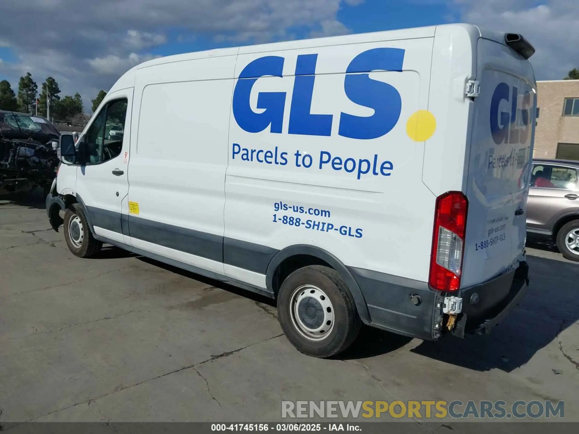 3 Фотография поврежденного автомобиля 1FTYE2CM8KKB35605 FORD TRANSIT-150 2019