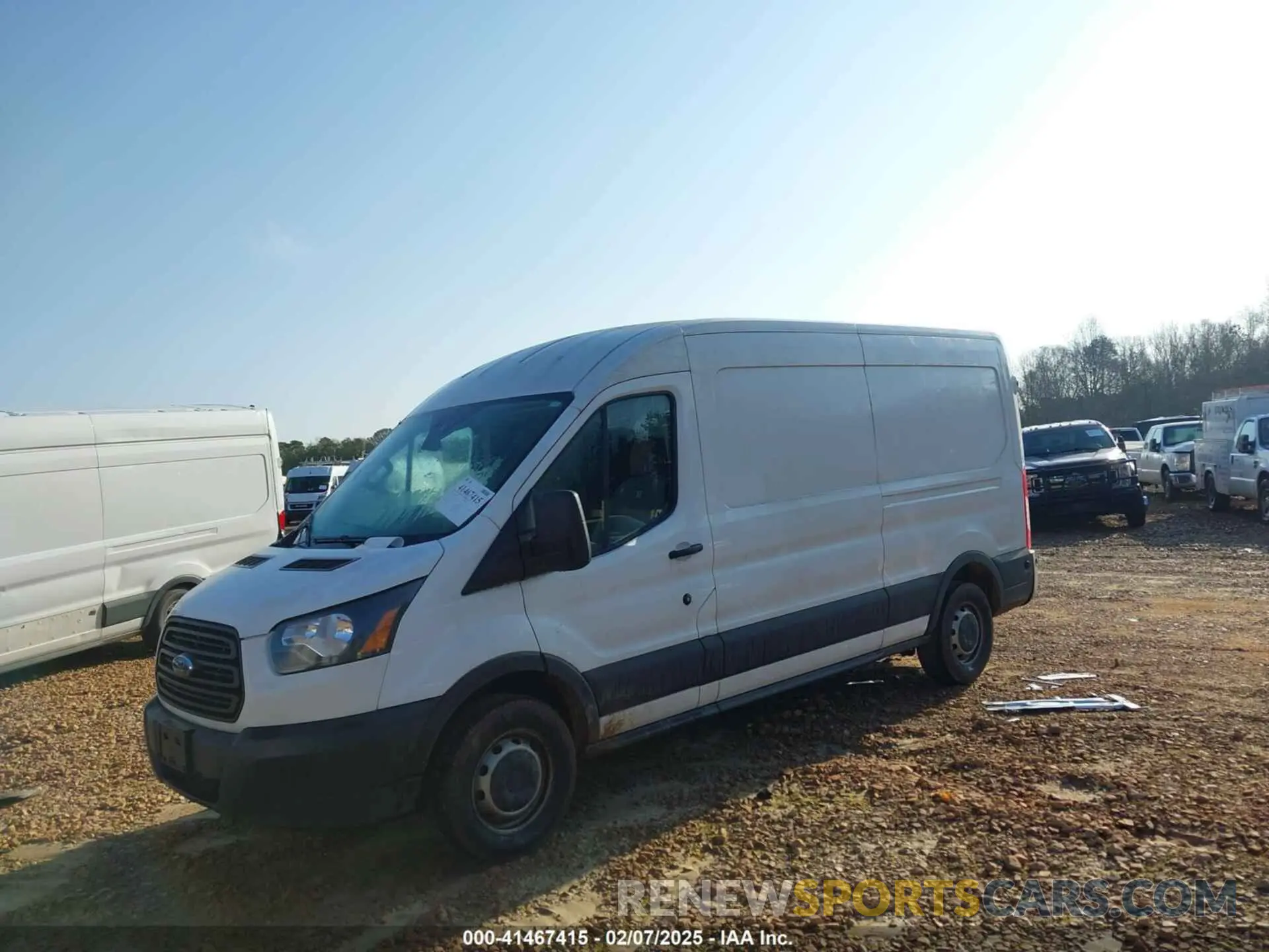 2 Photograph of a damaged car 1FTYE2CMXKKA84706 FORD TRANSIT-150 2019
