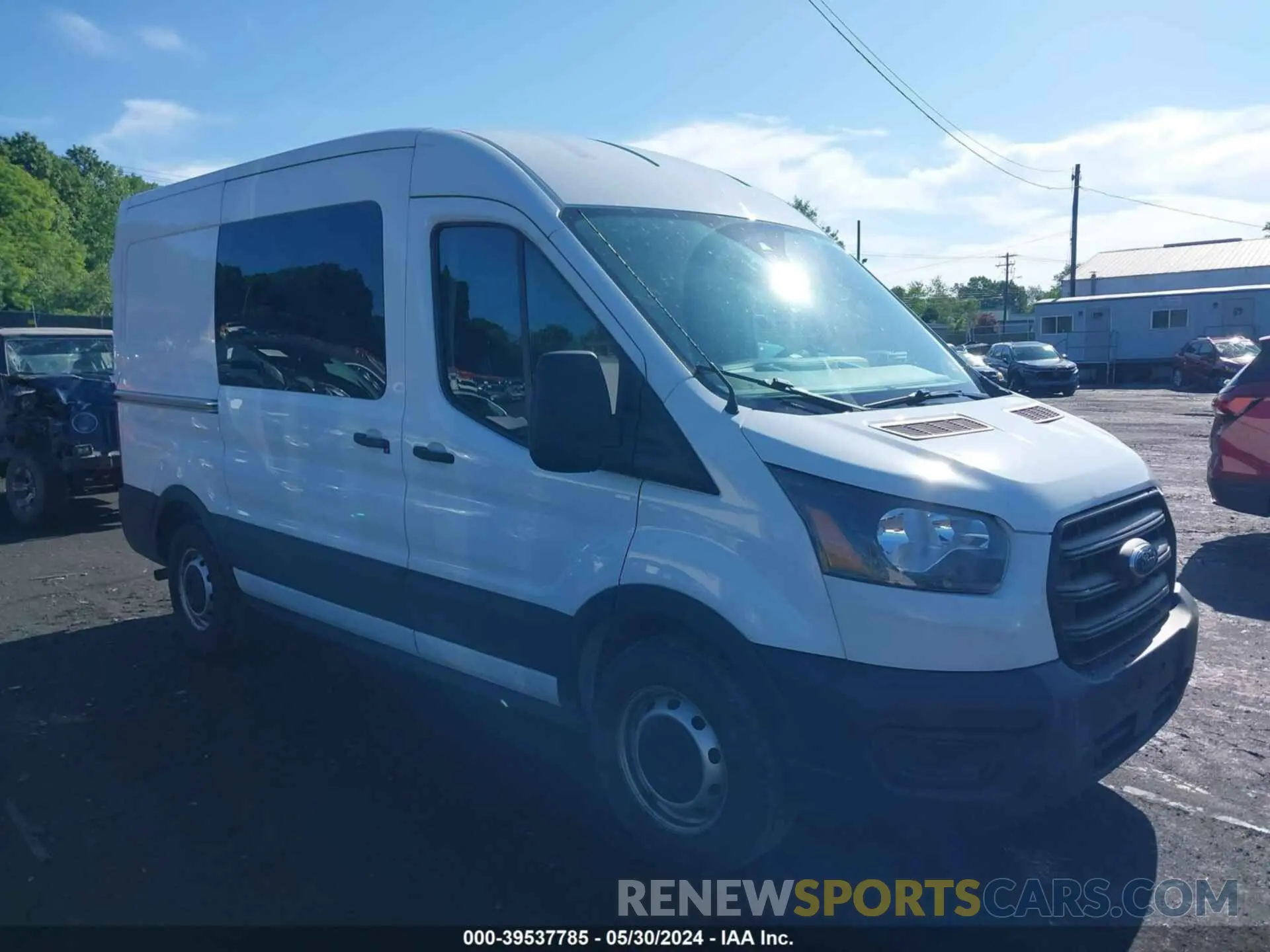 1 Photograph of a damaged car 1FTYE1CG6LKA12617 FORD TRANSIT-150 2020