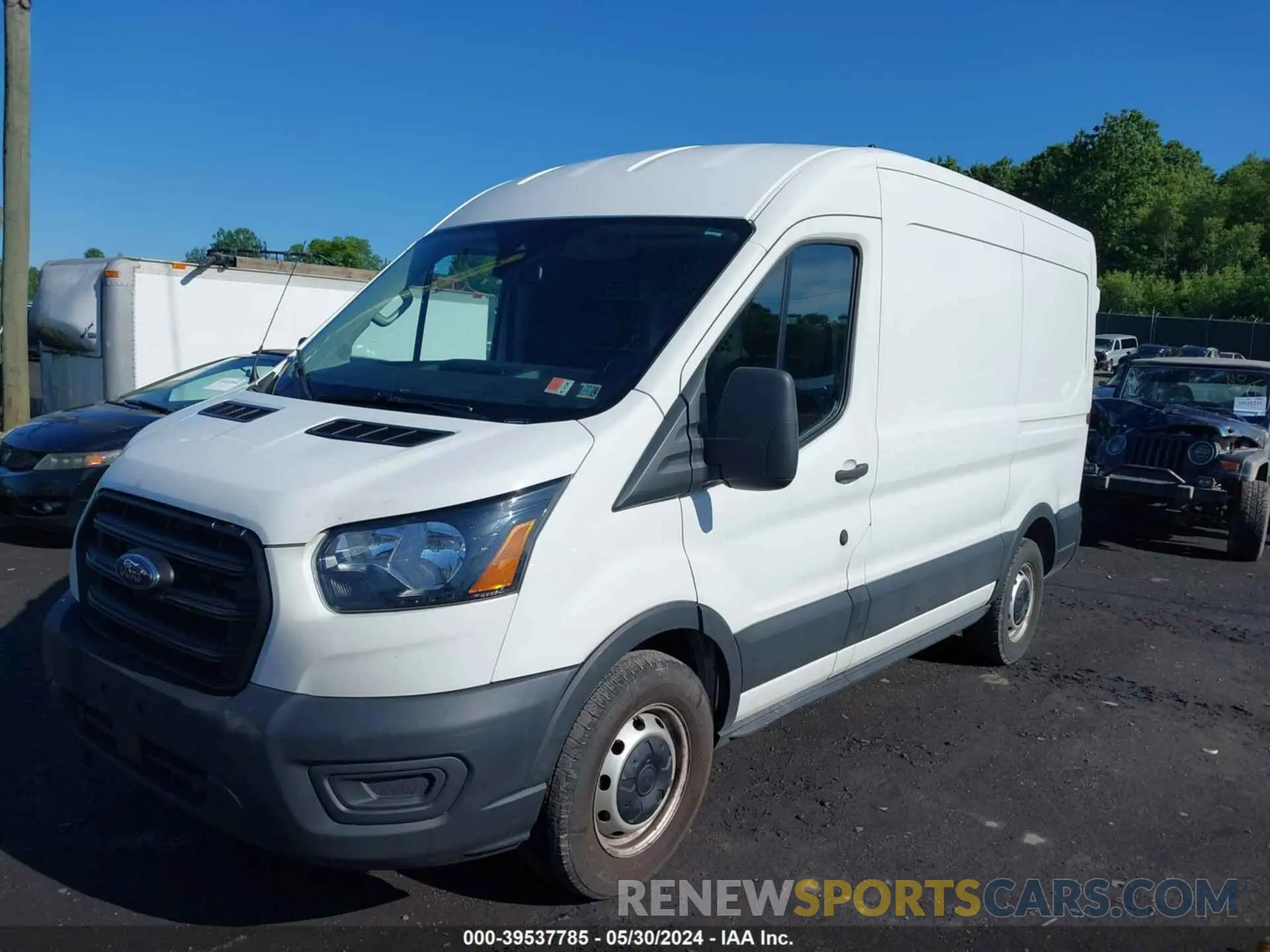 2 Photograph of a damaged car 1FTYE1CG6LKA12617 FORD TRANSIT-150 2020