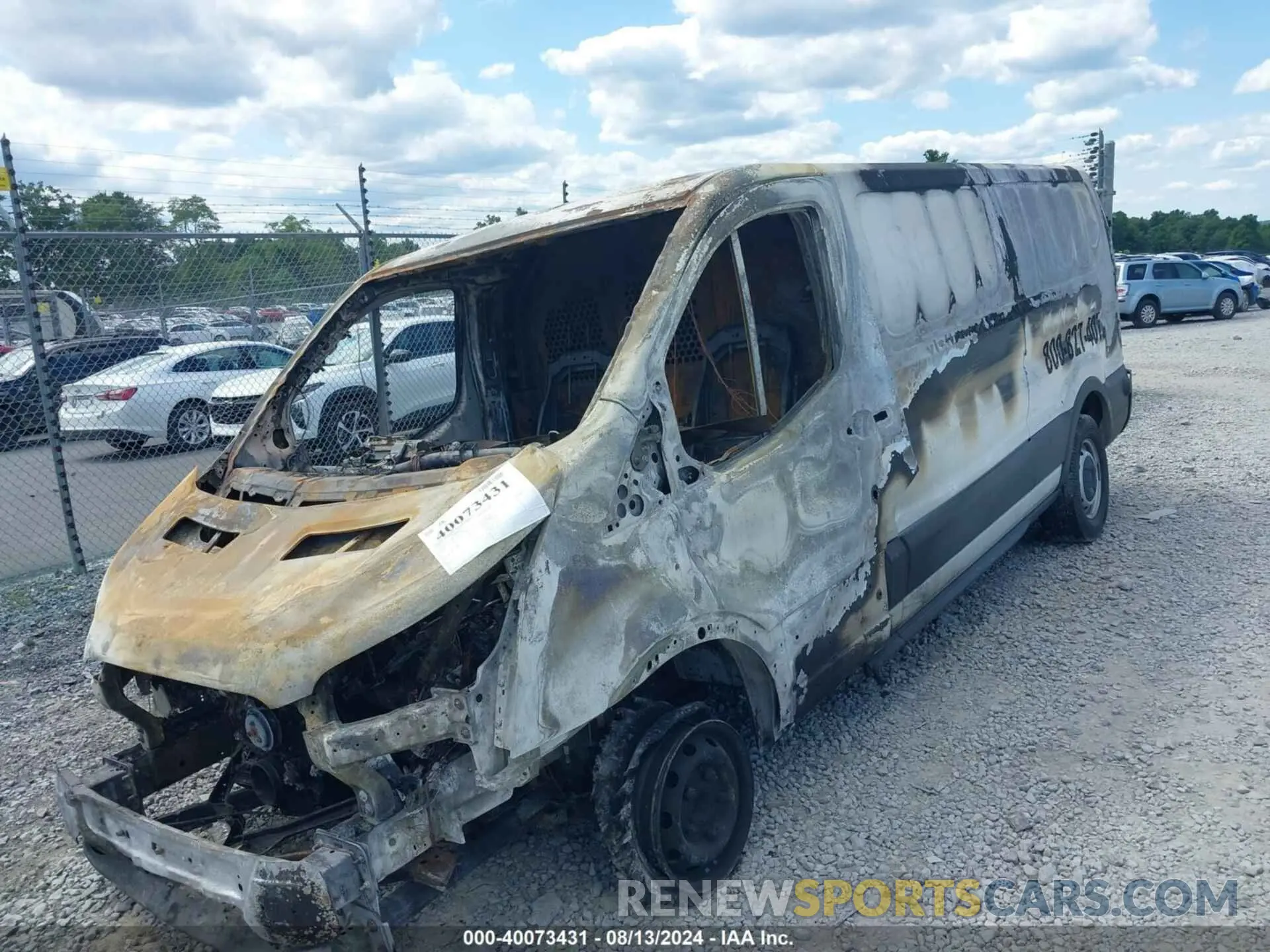 14 Photograph of a damaged car 1FTYE1Y83LKB51864 FORD TRANSIT-150 2020