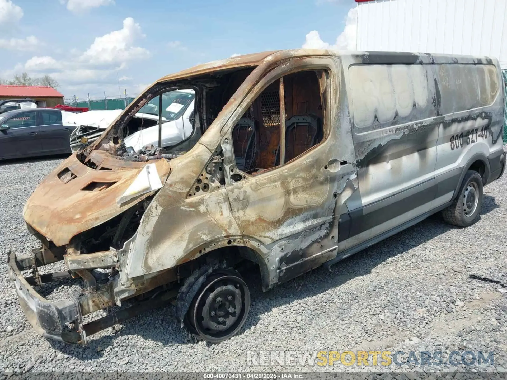 6 Photograph of a damaged car 1FTYE1Y83LKB51864 FORD TRANSIT-150 2020