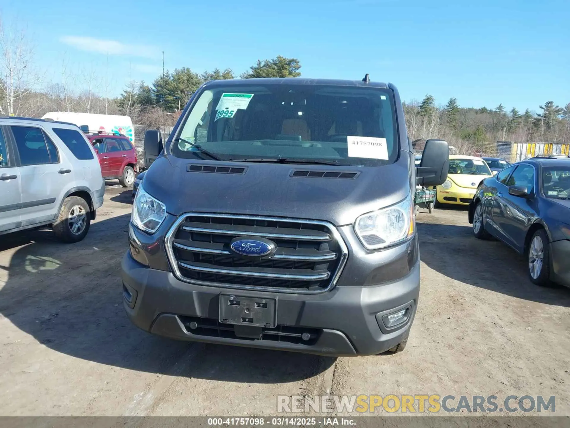 13 Photograph of a damaged car 1FTYE2Y89LKA70454 FORD TRANSIT-150 2020