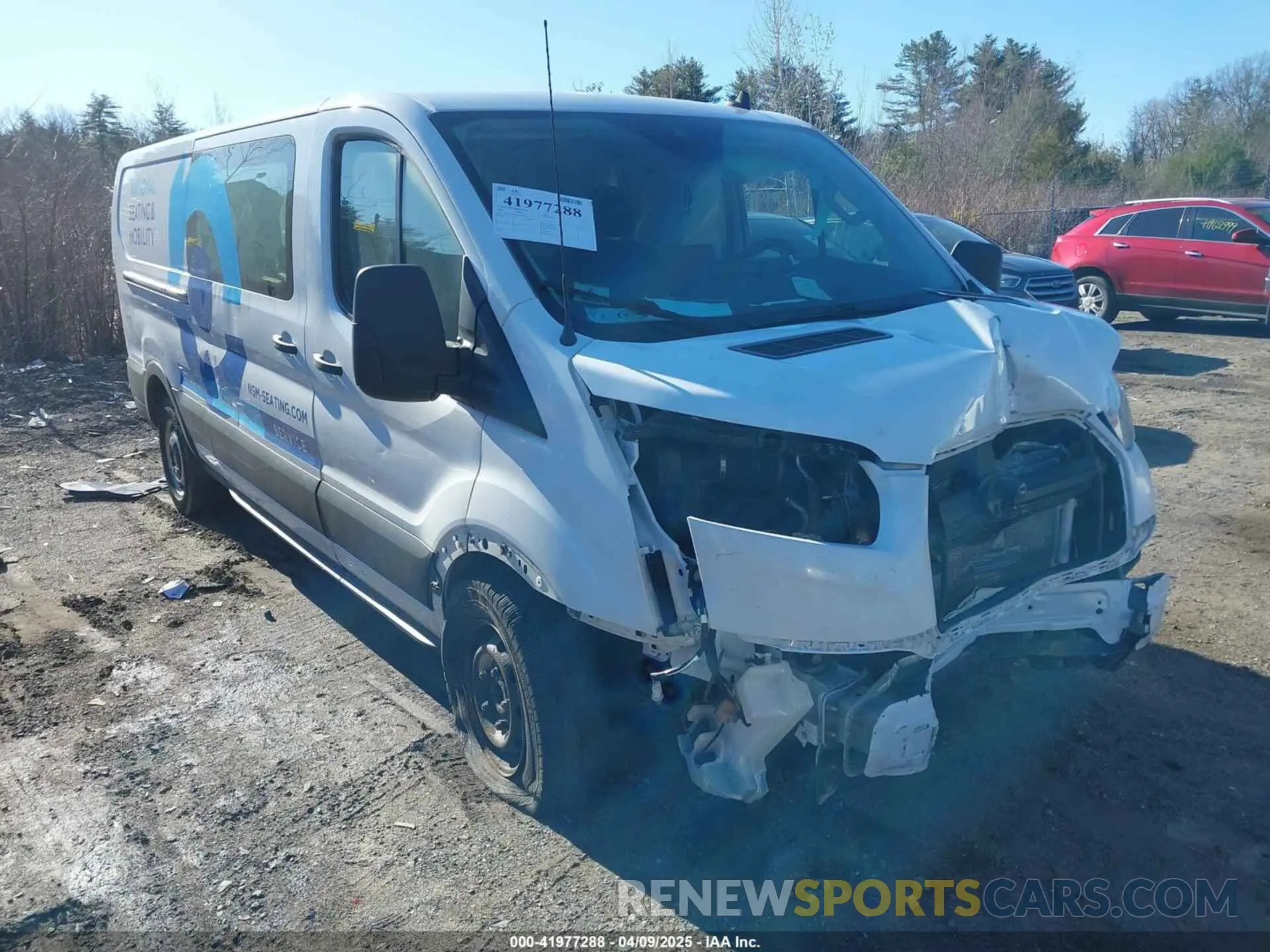 12 Photograph of a damaged car 1FTYE1Y80MKA07416 FORD TRANSIT-150 2021