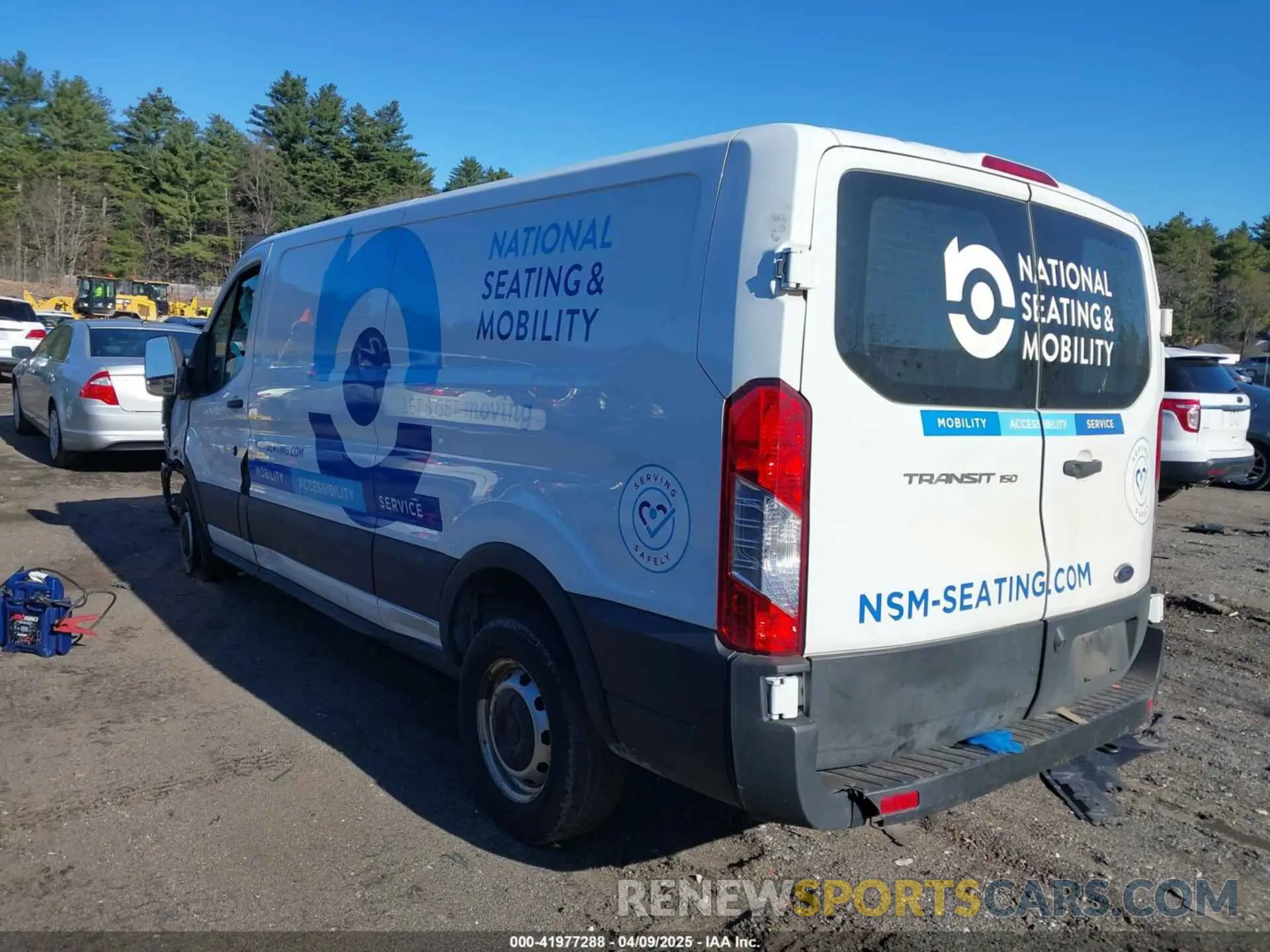 13 Photograph of a damaged car 1FTYE1Y80MKA07416 FORD TRANSIT-150 2021