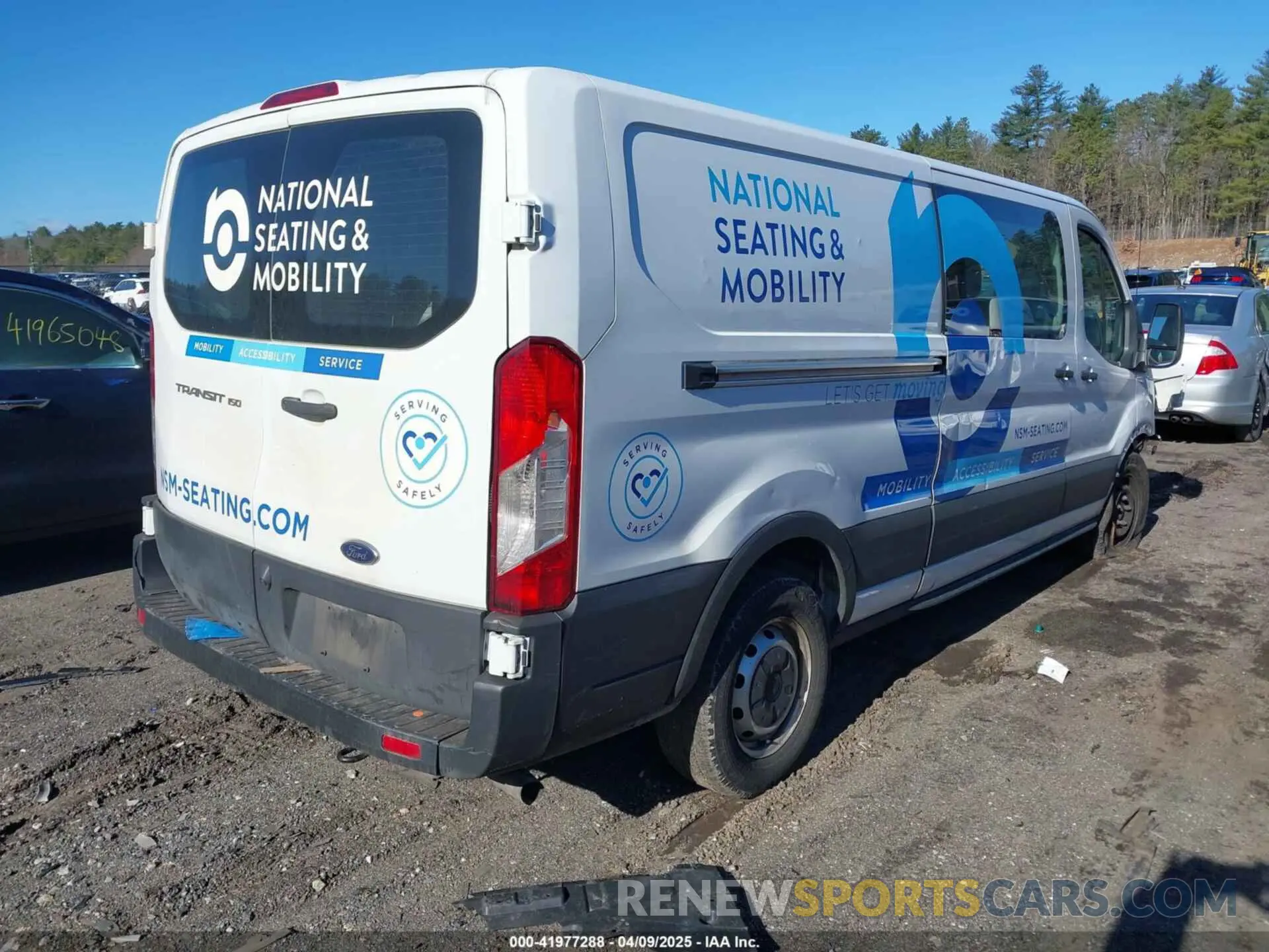4 Photograph of a damaged car 1FTYE1Y80MKA07416 FORD TRANSIT-150 2021