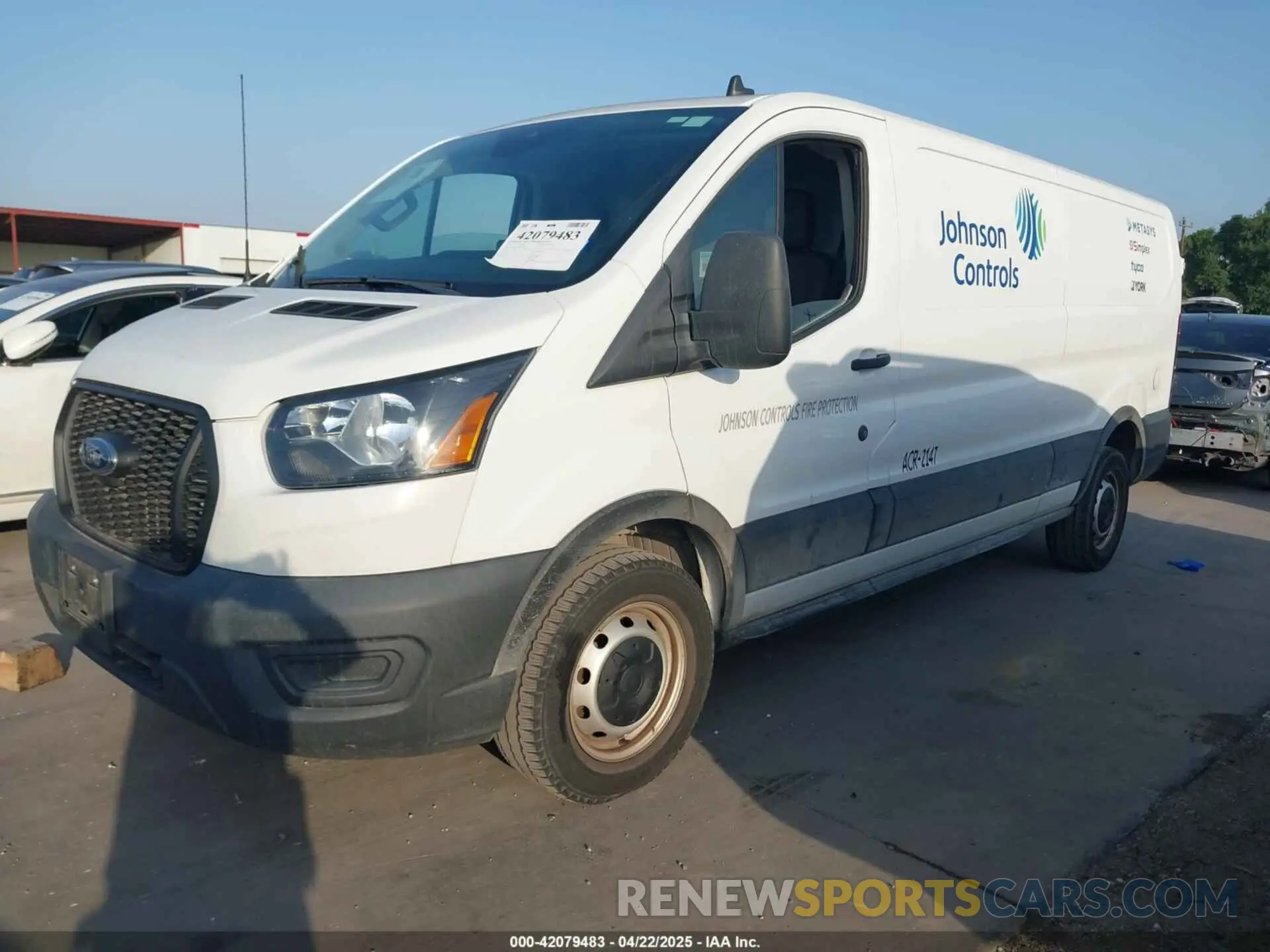 2 Photograph of a damaged car 1FTYE1Y83MKA75144 FORD TRANSIT-150 2021