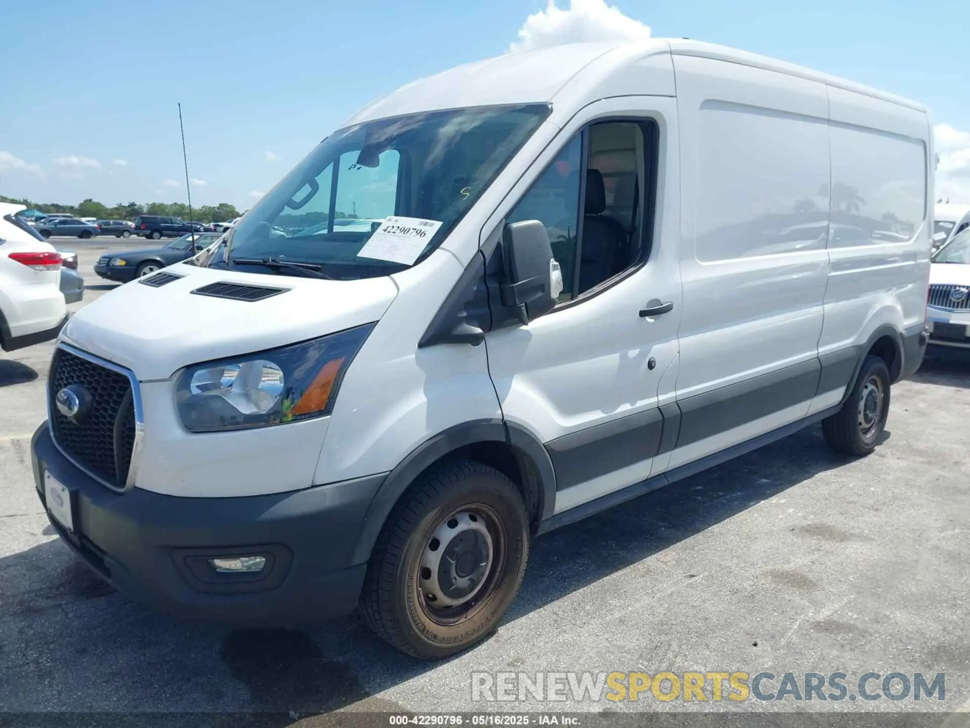 2 Фотография поврежденного автомобиля 1FTYE1C86PKA17525 FORD TRANSIT-150 2023