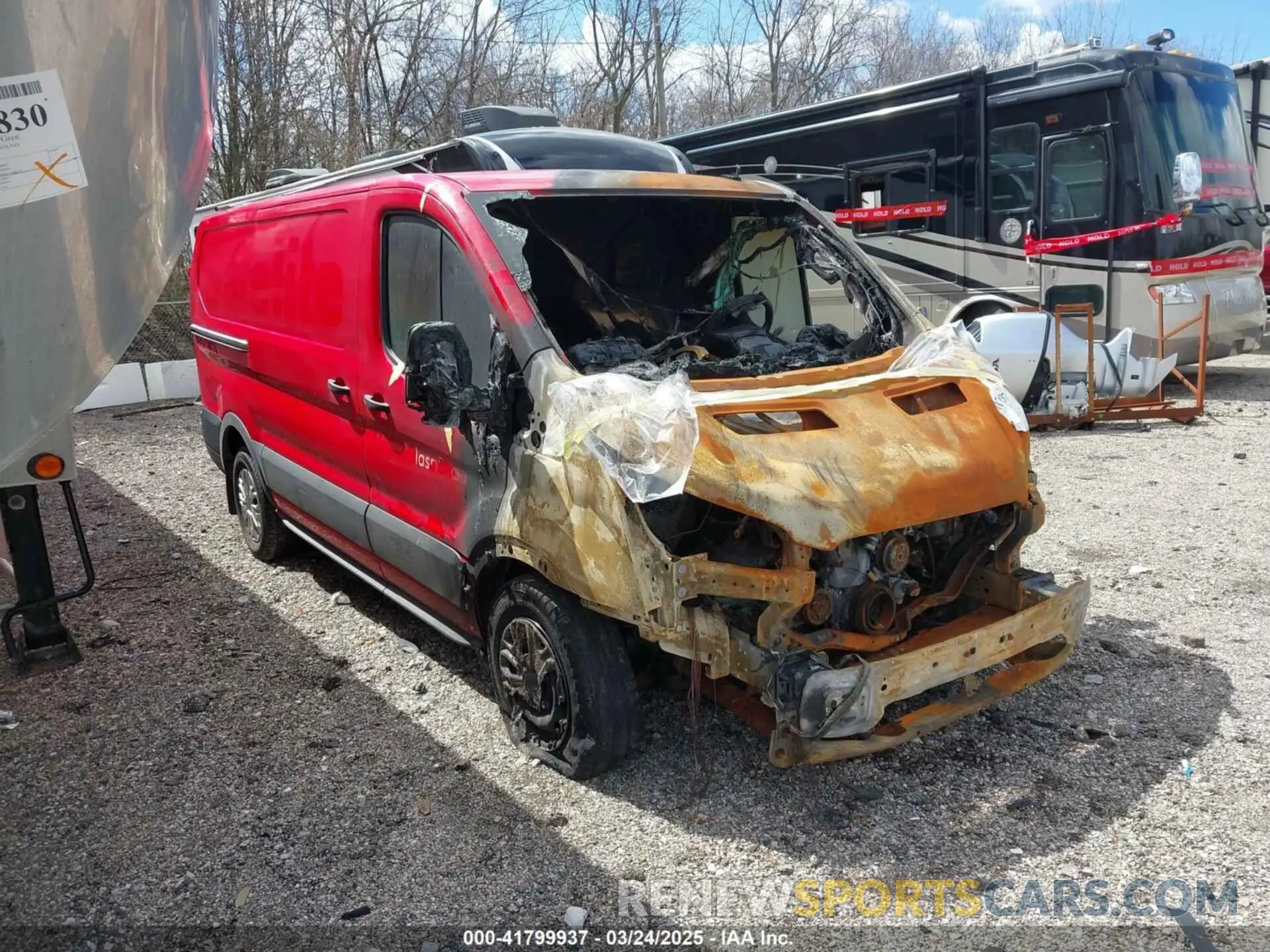 1 Photograph of a damaged car 1FTYE1Y80PKB99313 FORD TRANSIT-150 2023