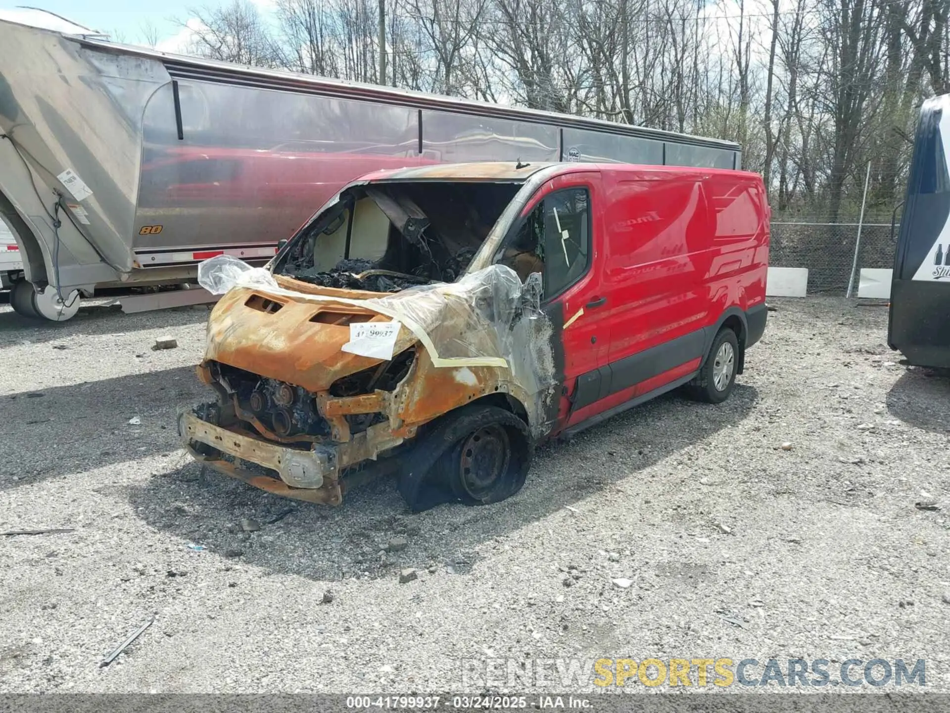 2 Photograph of a damaged car 1FTYE1Y80PKB99313 FORD TRANSIT-150 2023